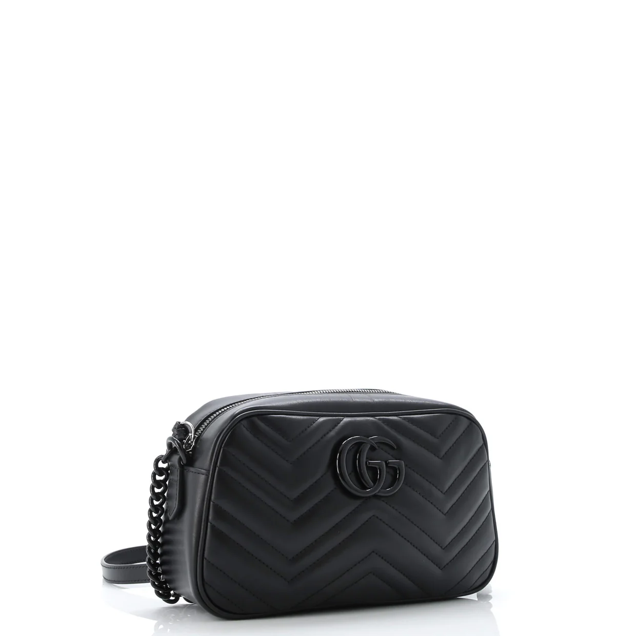 GG Marmont Shoulder Bag Matelasse Leather Medium - Deep Luxury