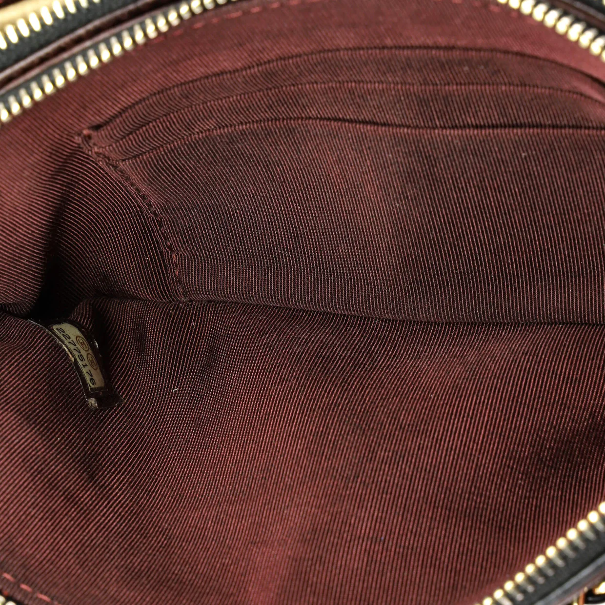 Double Zip Clutch with Chain Quilted Lambskin - Deep Luxury