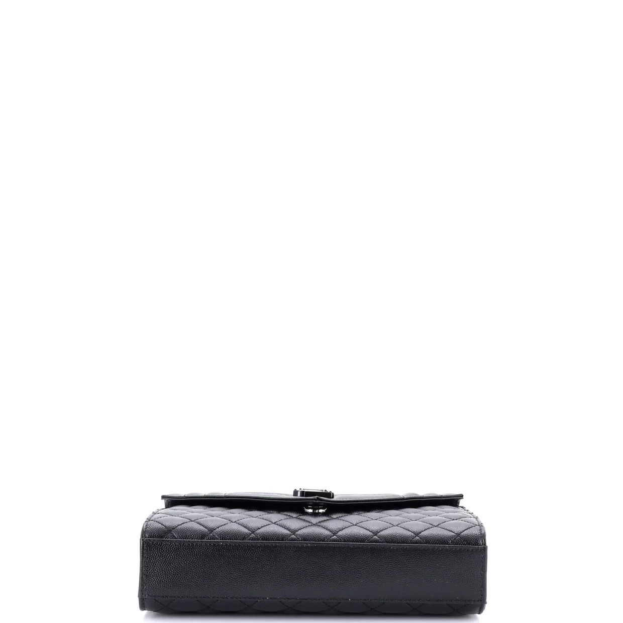 Classic Monogram Envelope Satchel Mixed Matelasse Leather Medium - Deep Luxury