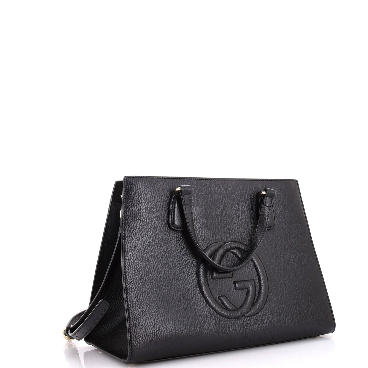 Soho Convertible Top Handle Satchel Leather Medium - Deep Luxury