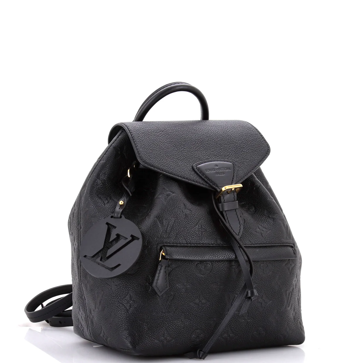 Montsouris NM Backpack Monogram Empreinte Leather PM - Deep Luxury