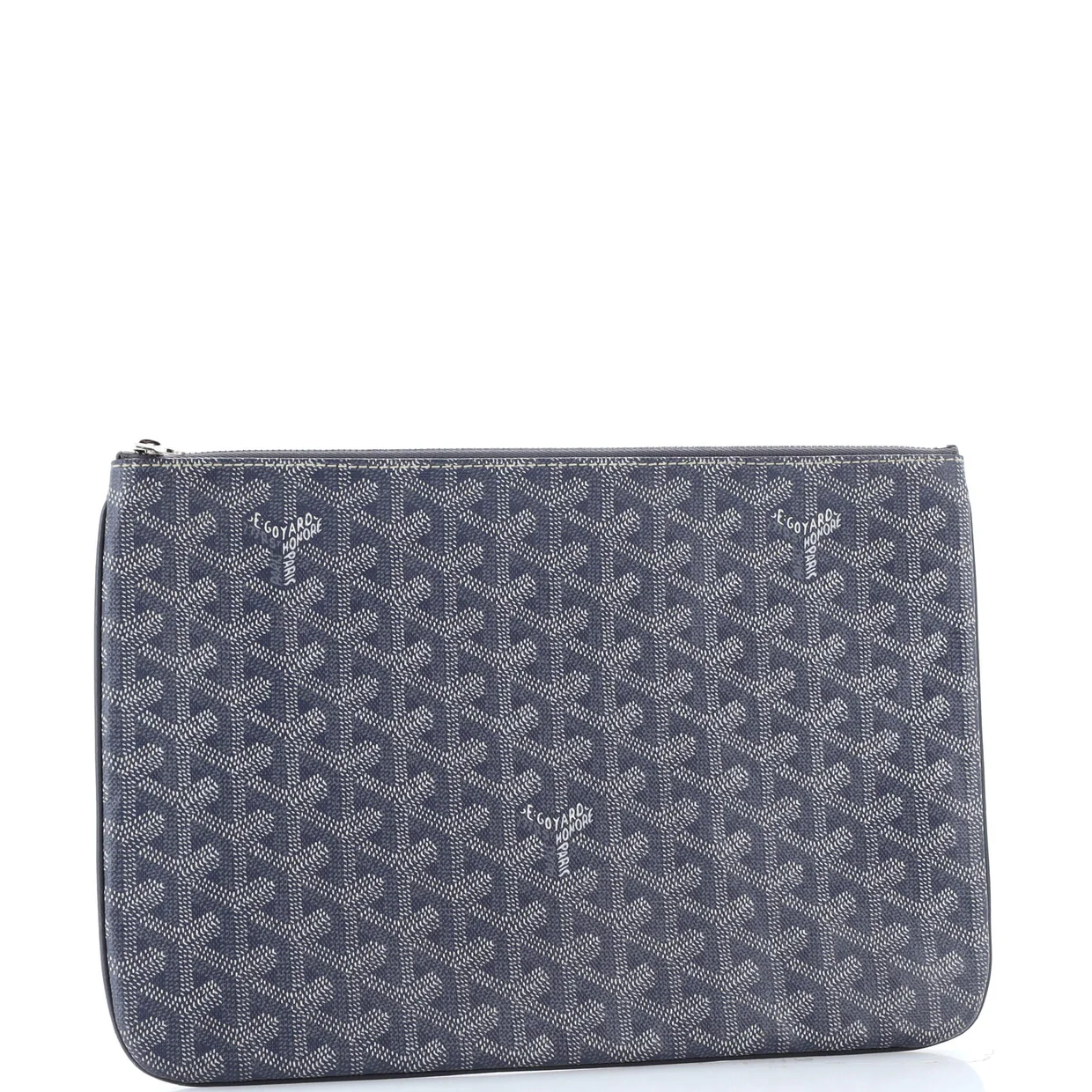 Senat Zip Pouch Coated Canvas MM - Deep Luxury