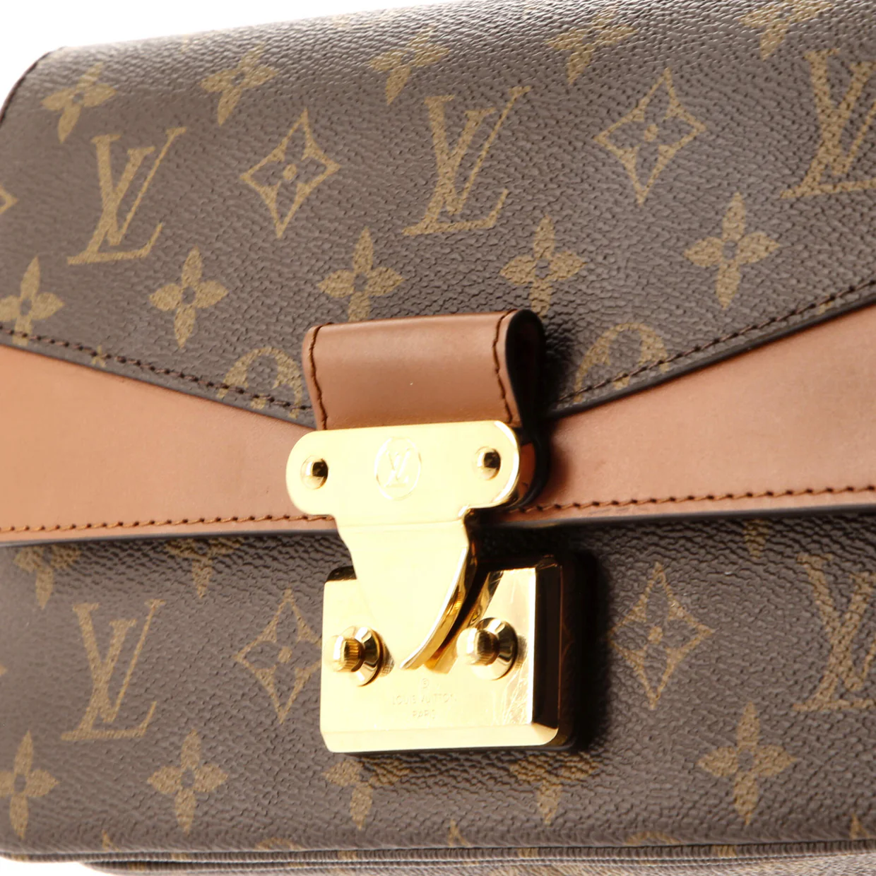 Marceau Handbag Monogram Canvas with Leather - Deep Luxury