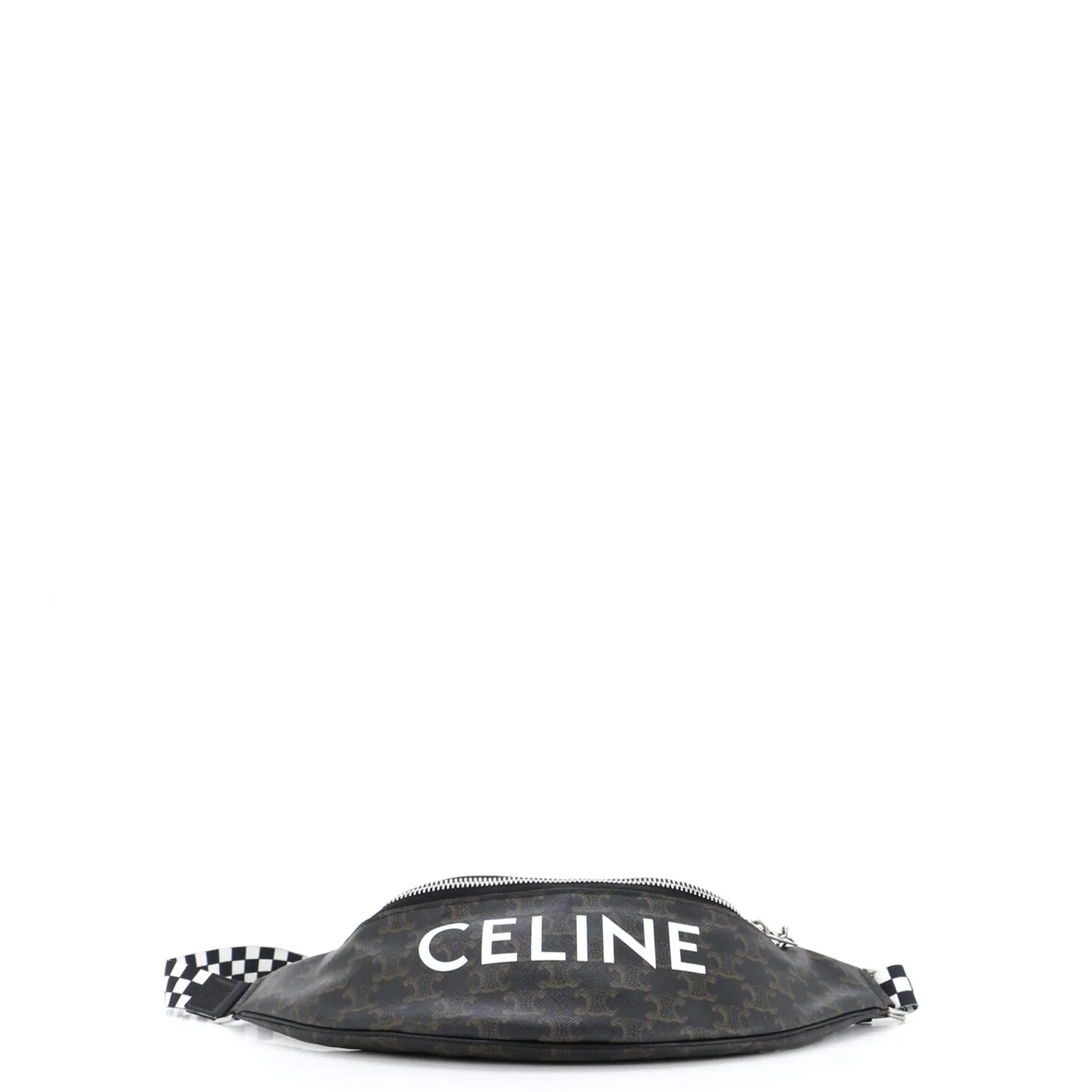 Logo Belt Bag Triomphe Coated Canvas - Deep Luxury