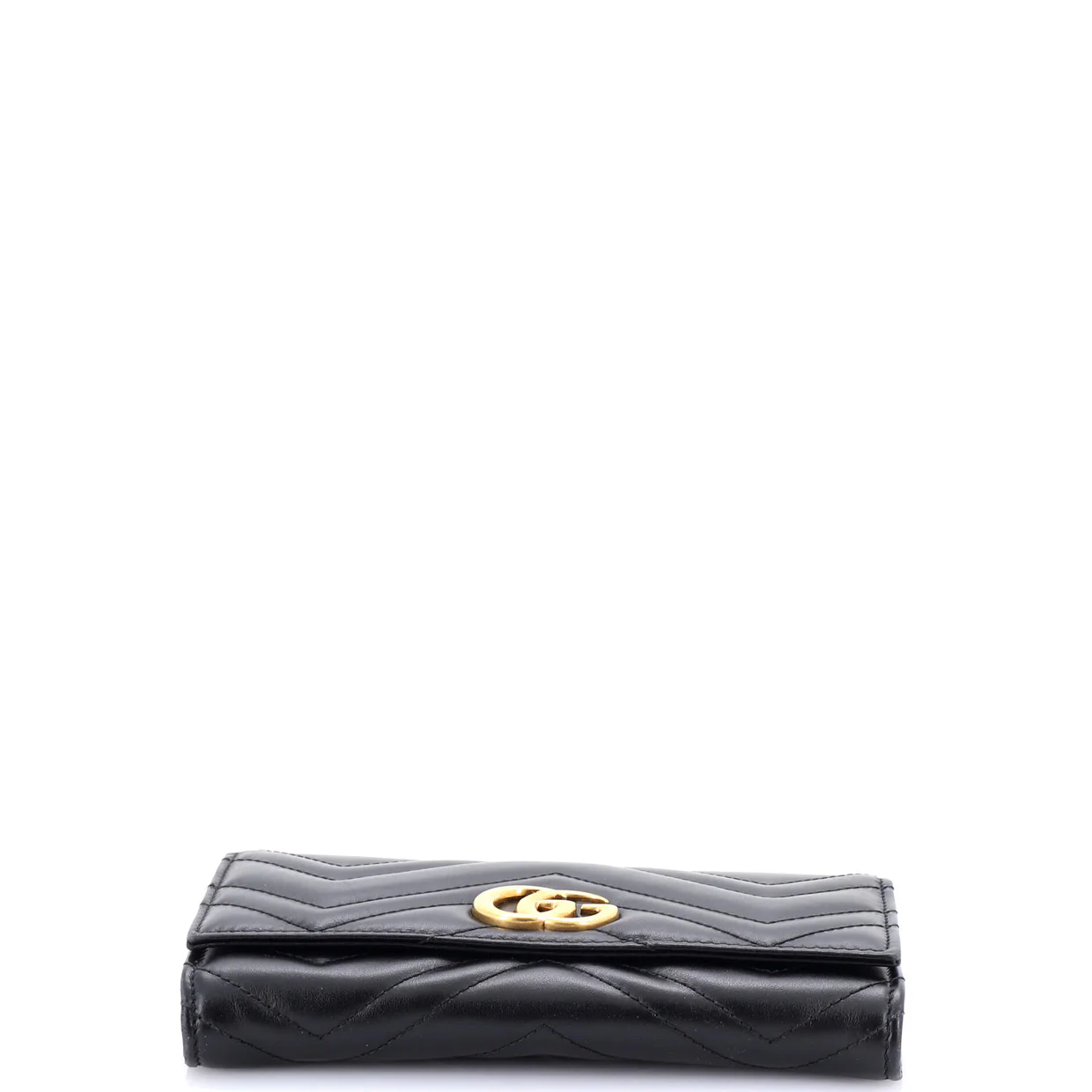 GG Marmont Continental Wallet Matelasse Leather - Deep Luxury