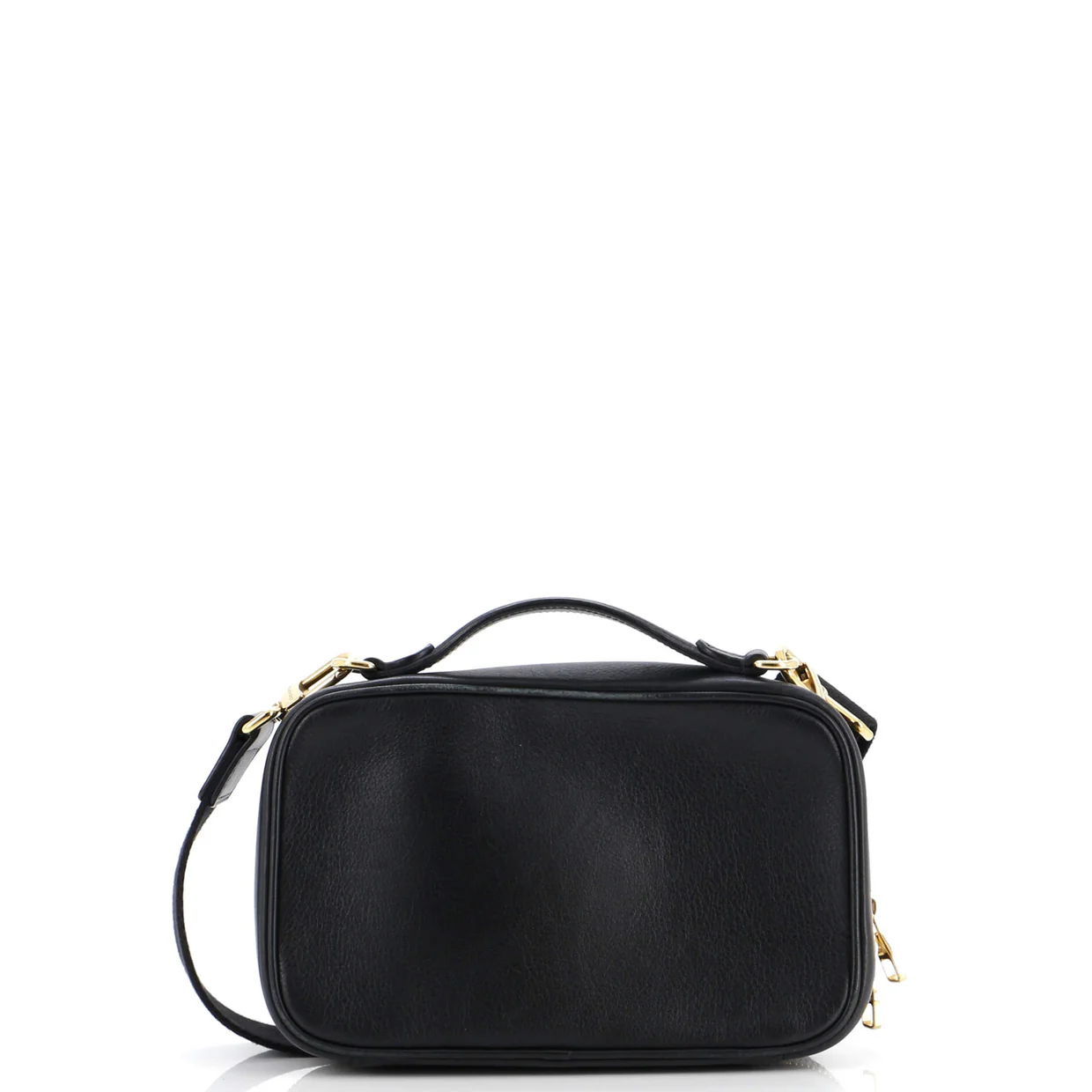 Utility Crossbody Bag Calfskin with Embossed Monogram Detail - Deep Luxury