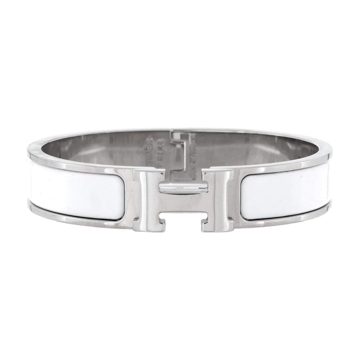 Clic H Bracelet Enamel Narrow - Deep Luxury