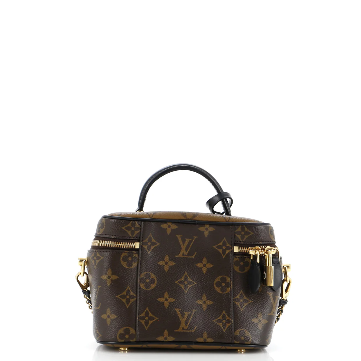 Vanity Handbag Reverse Monogram Canvas PM - Deep Luxury