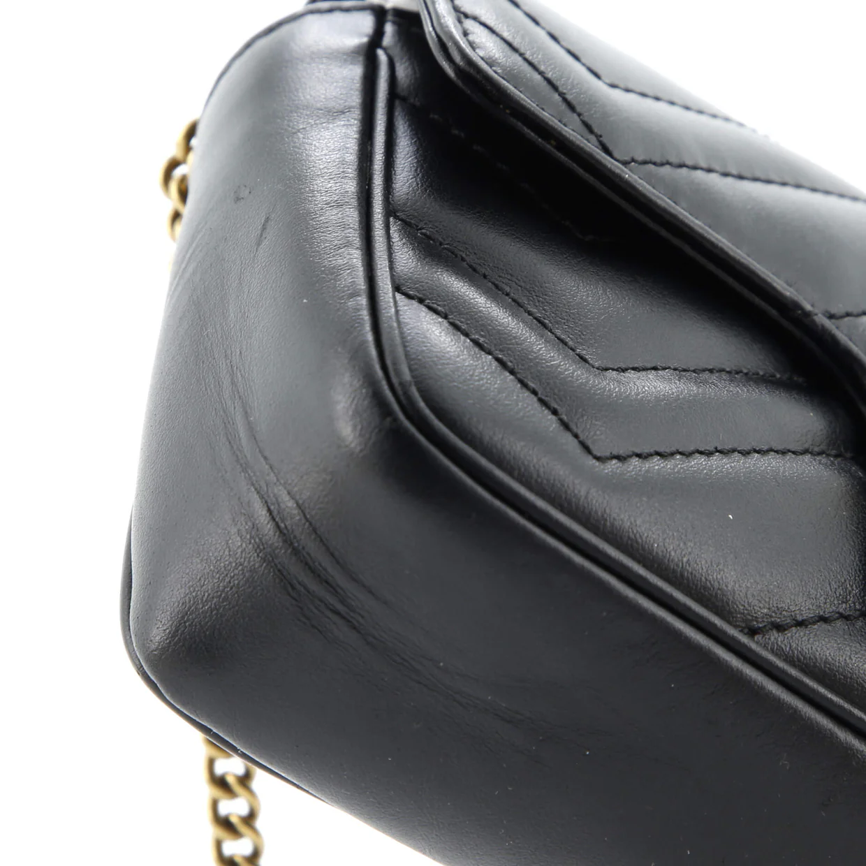 GG Marmont Flap Bag Matelasse Leather Super Mini - Deep Luxury