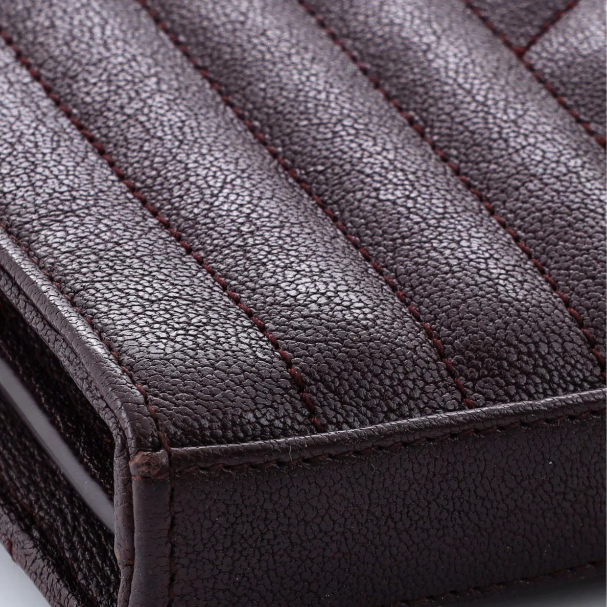 Classic Monogram Chain Wallet Mixed Matelasse Leather Medium - Deep Luxury