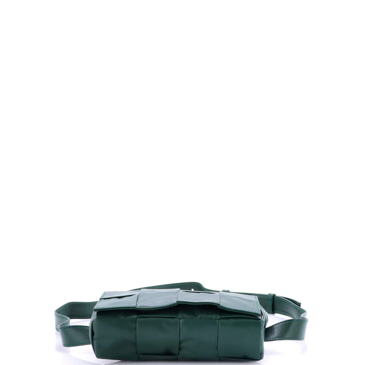 Cassette Belt Bag Maxi Intrecciato Leather - Deep Luxury