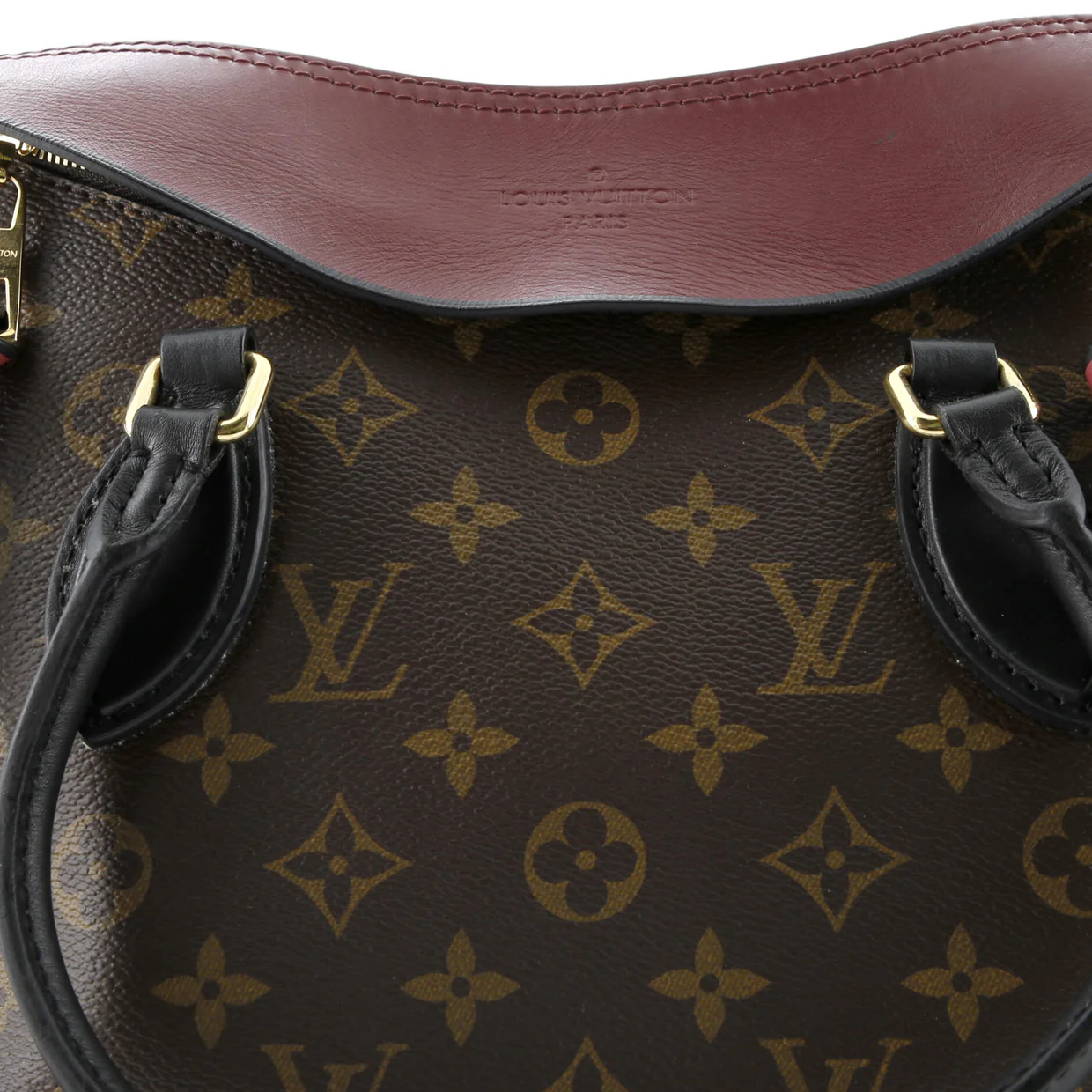 Tuileries Handbag Monogram Canvas with Leather - Deep Luxury