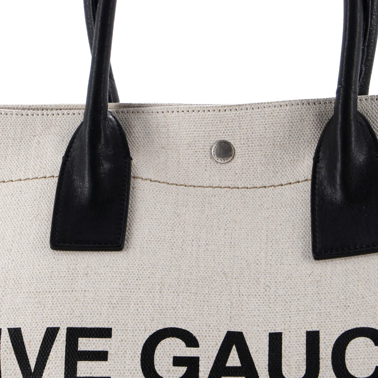Rive Gauche Shopper Tote Canvas Large - Deep Luxury