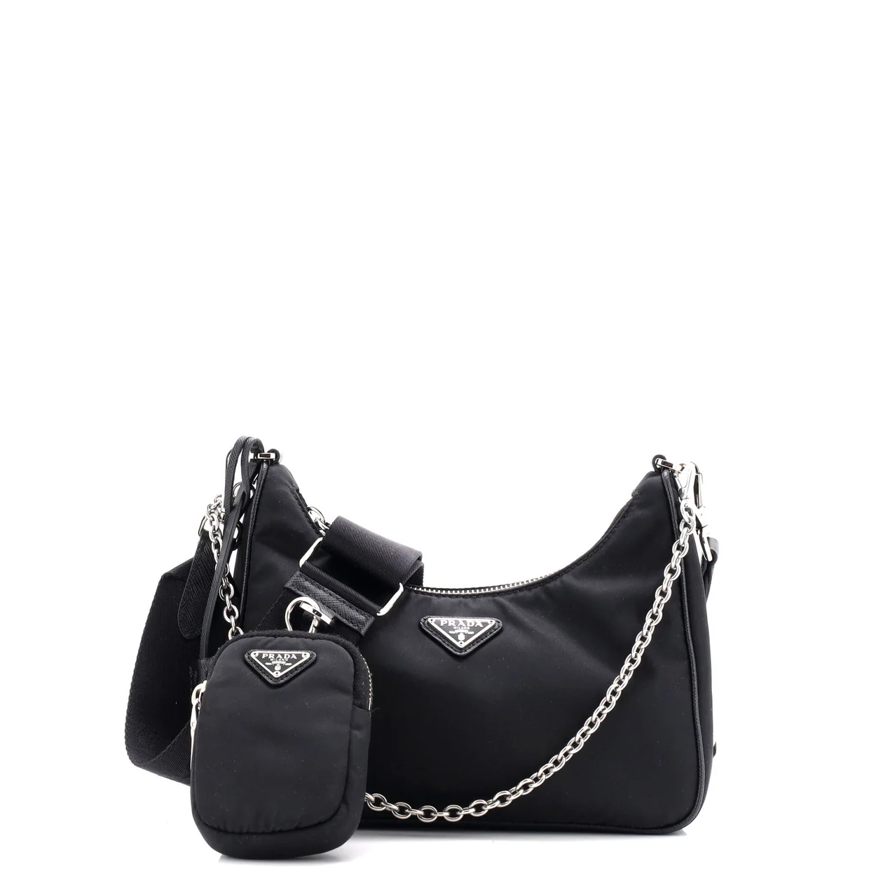 Re-Edition 2005 Shoulder Bag Tessuto Small - Deep Luxury
