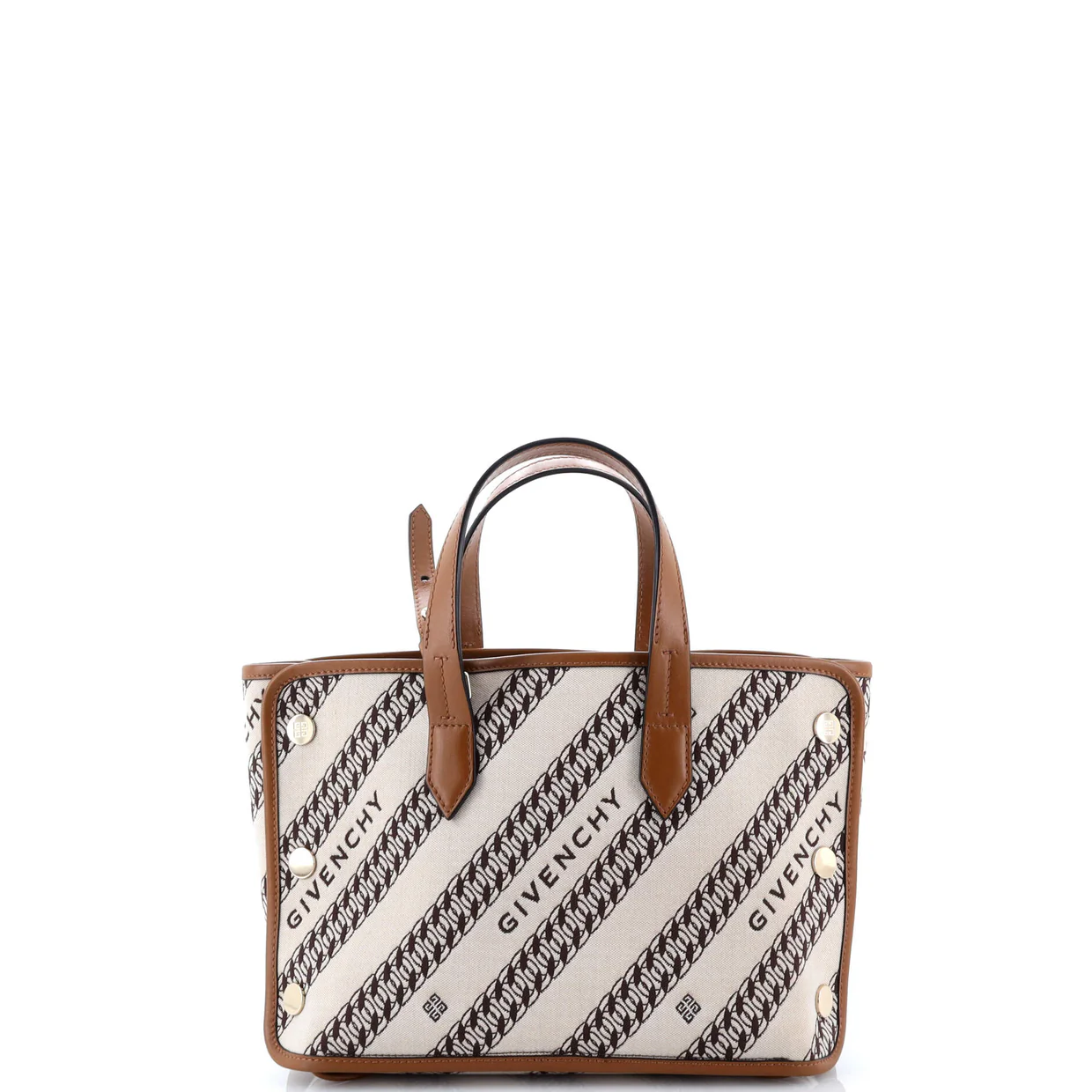 Bond Shopper Tote Logo Jacquard Canvas Mini - Deep Luxury