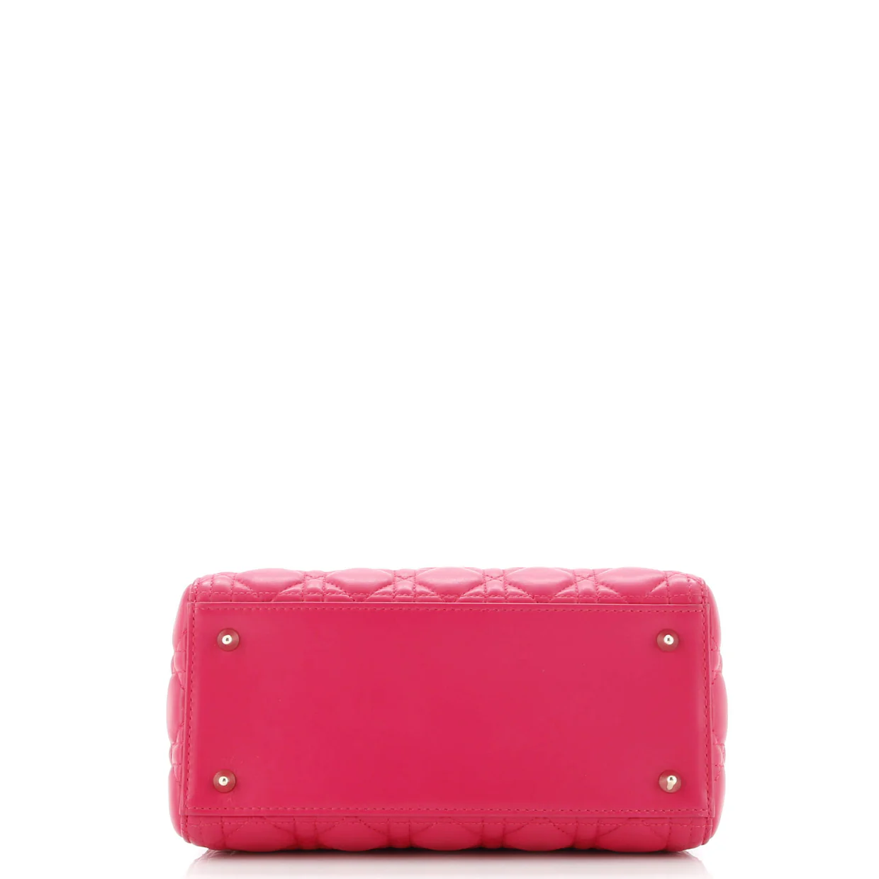 Lady Dior Bag Cannage Quilt Lambskin Medium - Deep Luxury