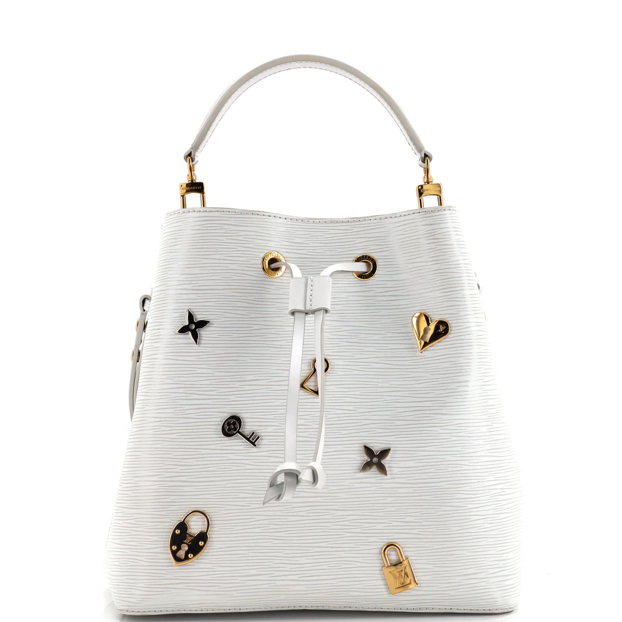 NeoNoe Handbag Love Lock Epi Leather - Deep Luxury