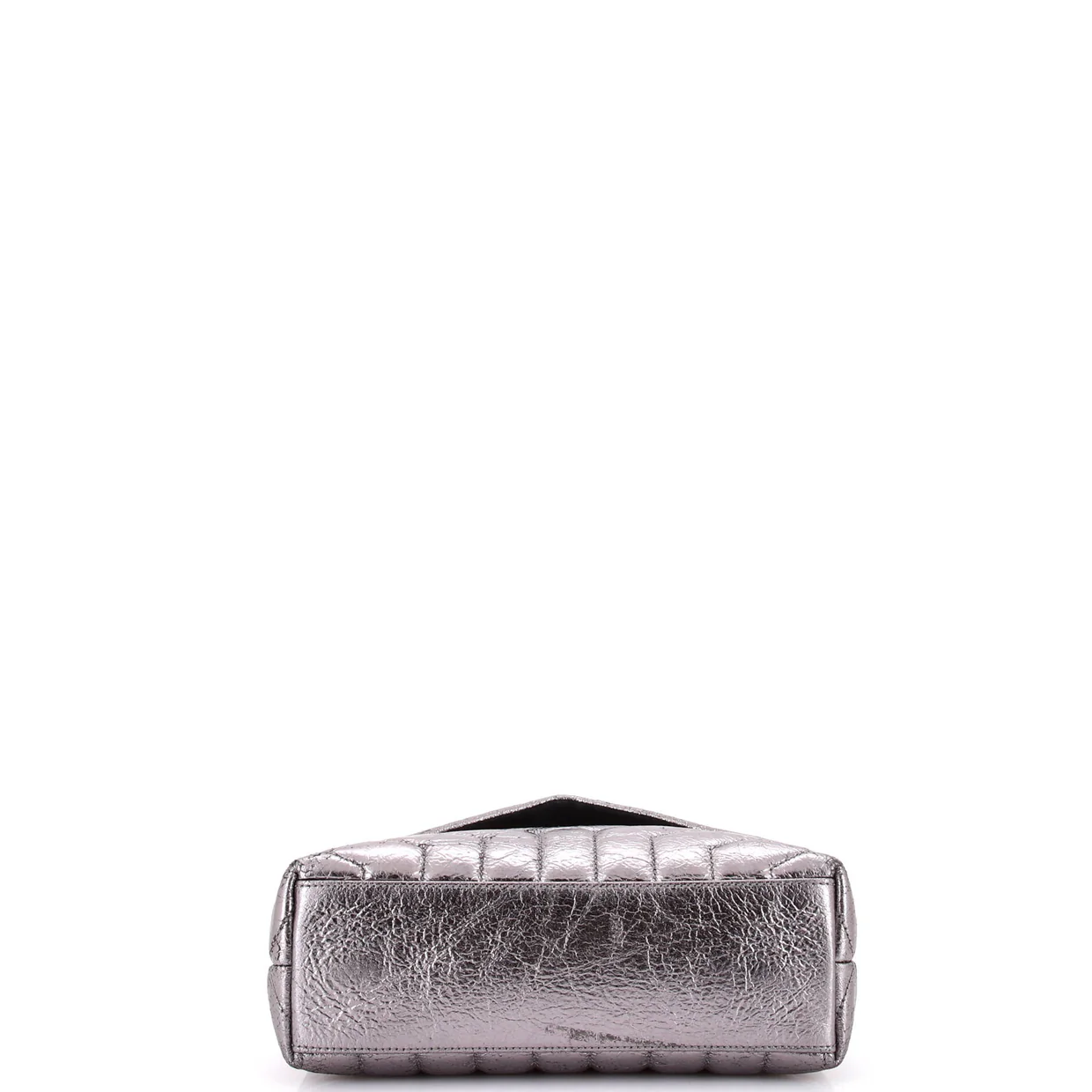 Loulou Shoulder Bag Matelasse Chevron Leather Small - Deep Luxury