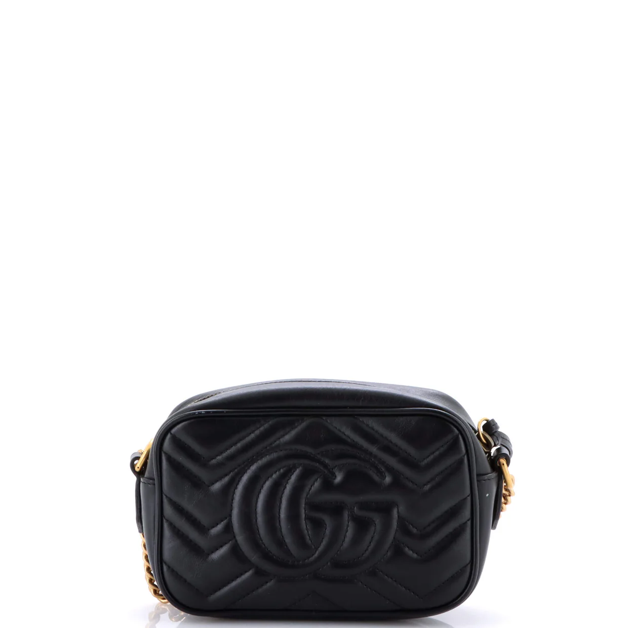 GG Marmont Shoulder Bag Matelasse Leather Mini - Deep Luxury