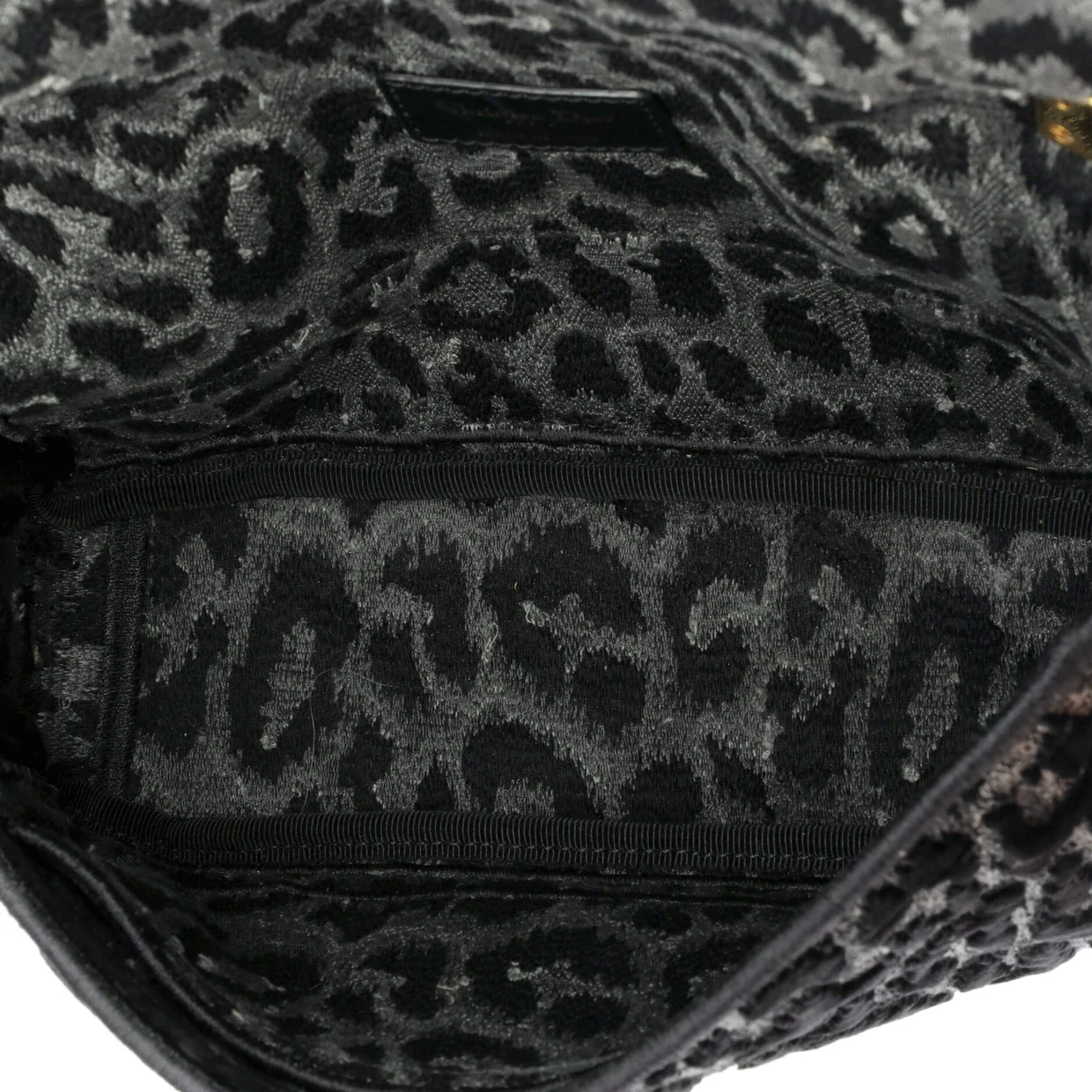 Caro Bag Mizza Embroidered Velvet Medium - Deep Luxury