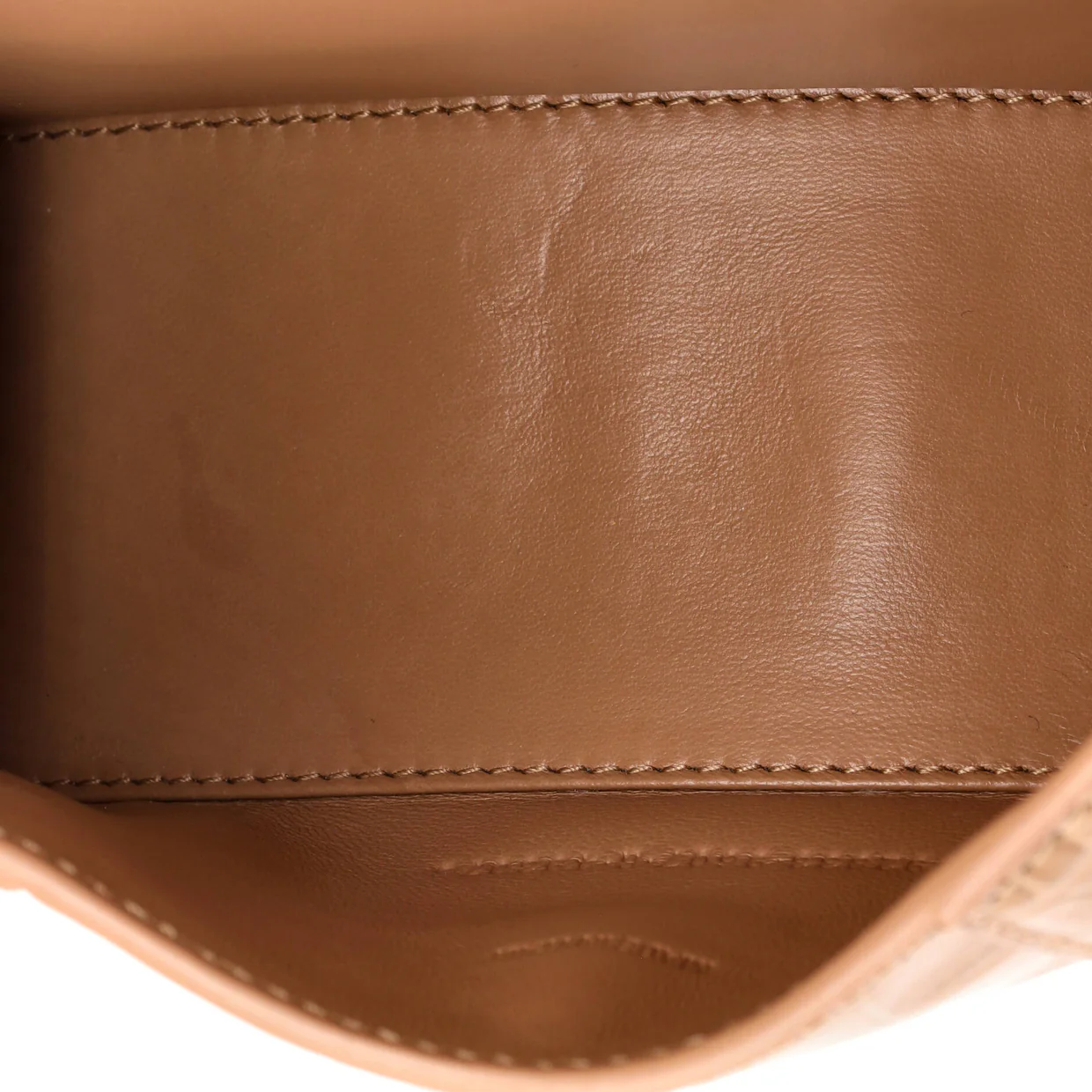 Hourglass Top Handle Bag Crocodile Embossed Leather XS - Deep Luxury