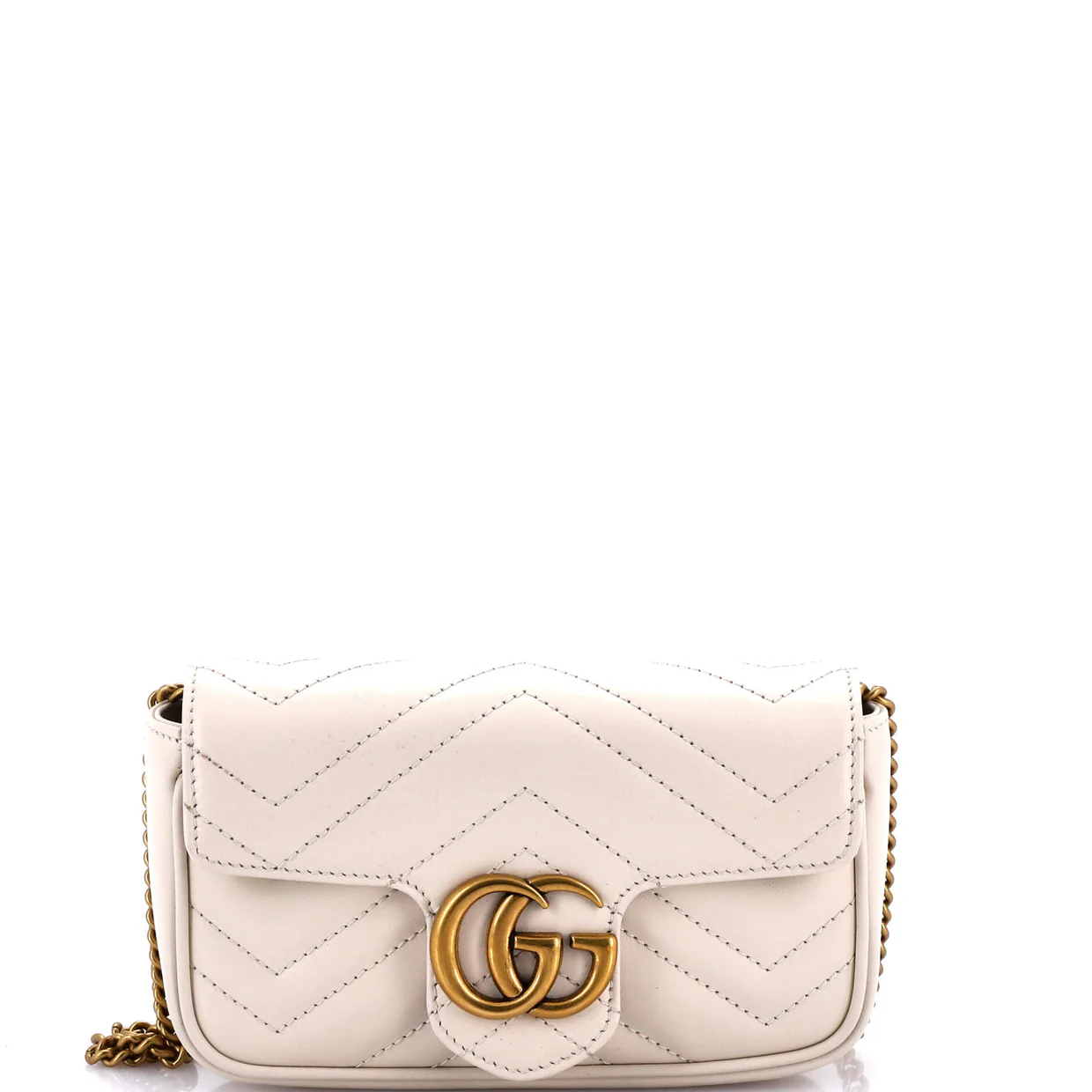 GG Marmont Flap Bag Matelasse Leather Super Mini - Deep Luxury