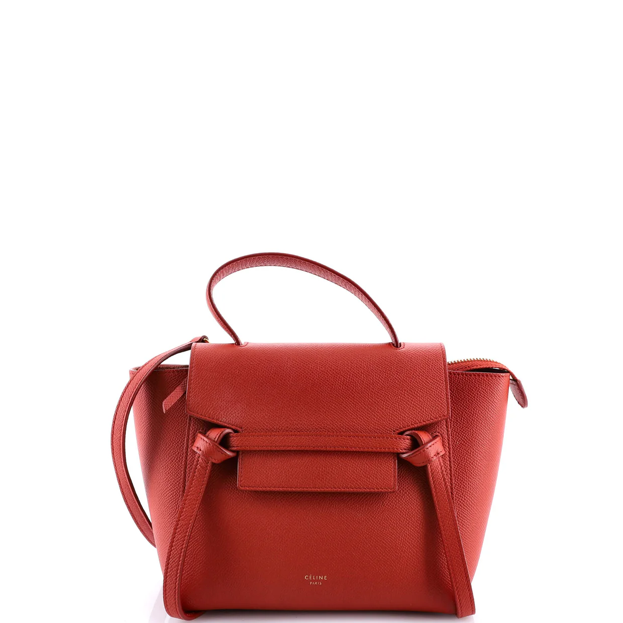 Belt Bag Textured Leather Nano - Deep Luxury