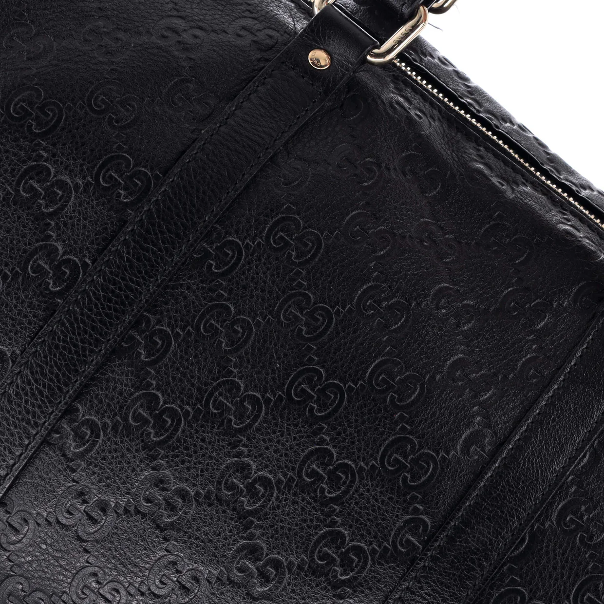 Carry On Convertible Duffle Bag Guccissima Leather Small - Deep Luxury