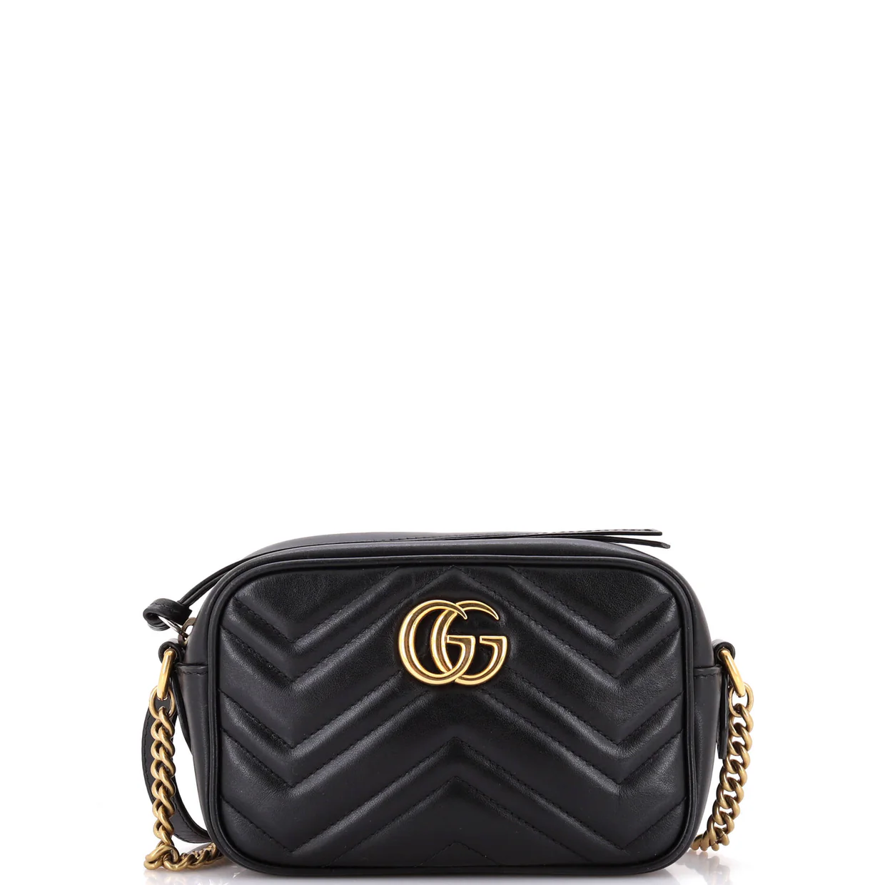 GG Marmont Shoulder Bag Matelasse Leather Mini - Deep Luxury