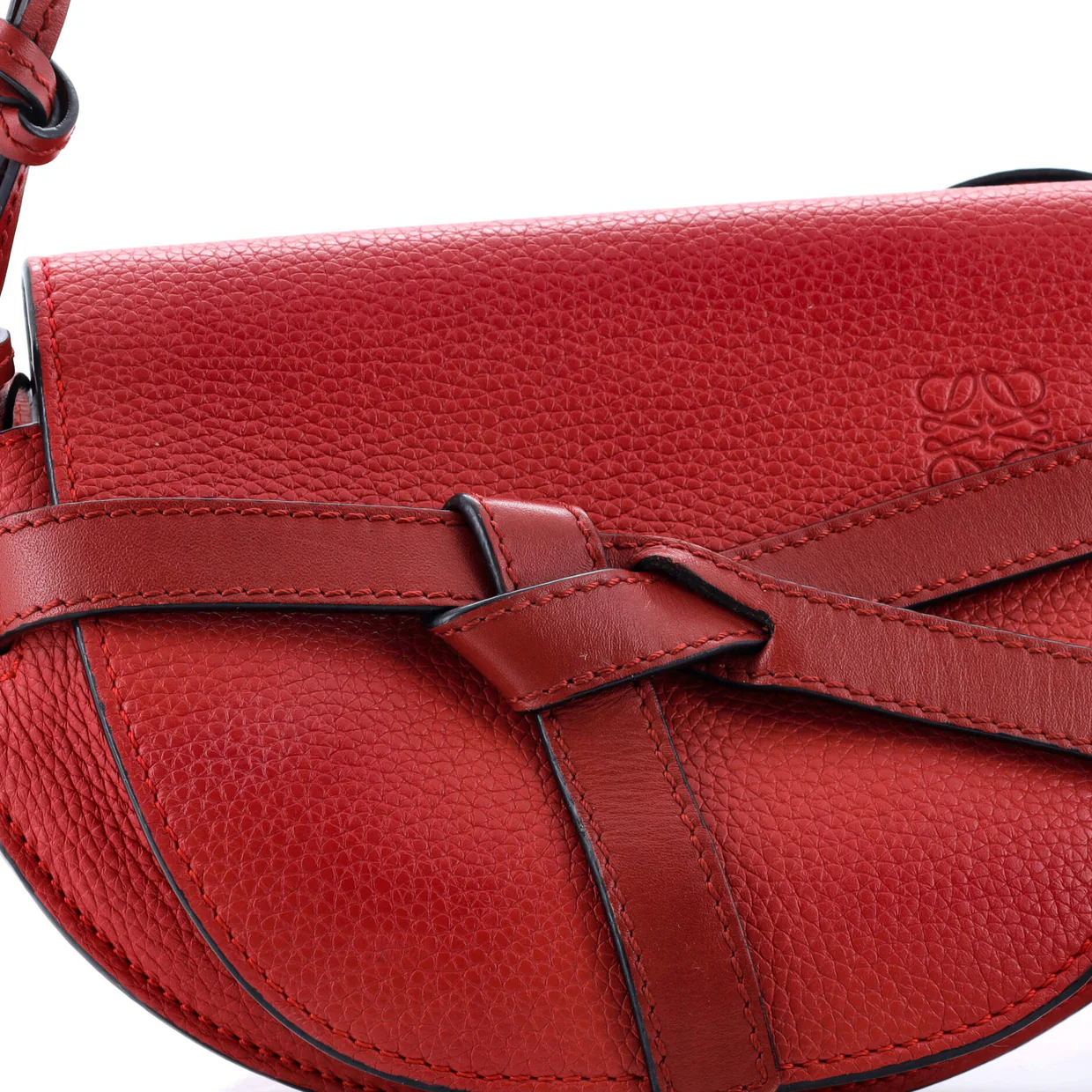 Gate Shoulder Bag Leather Mini - Deep Luxury