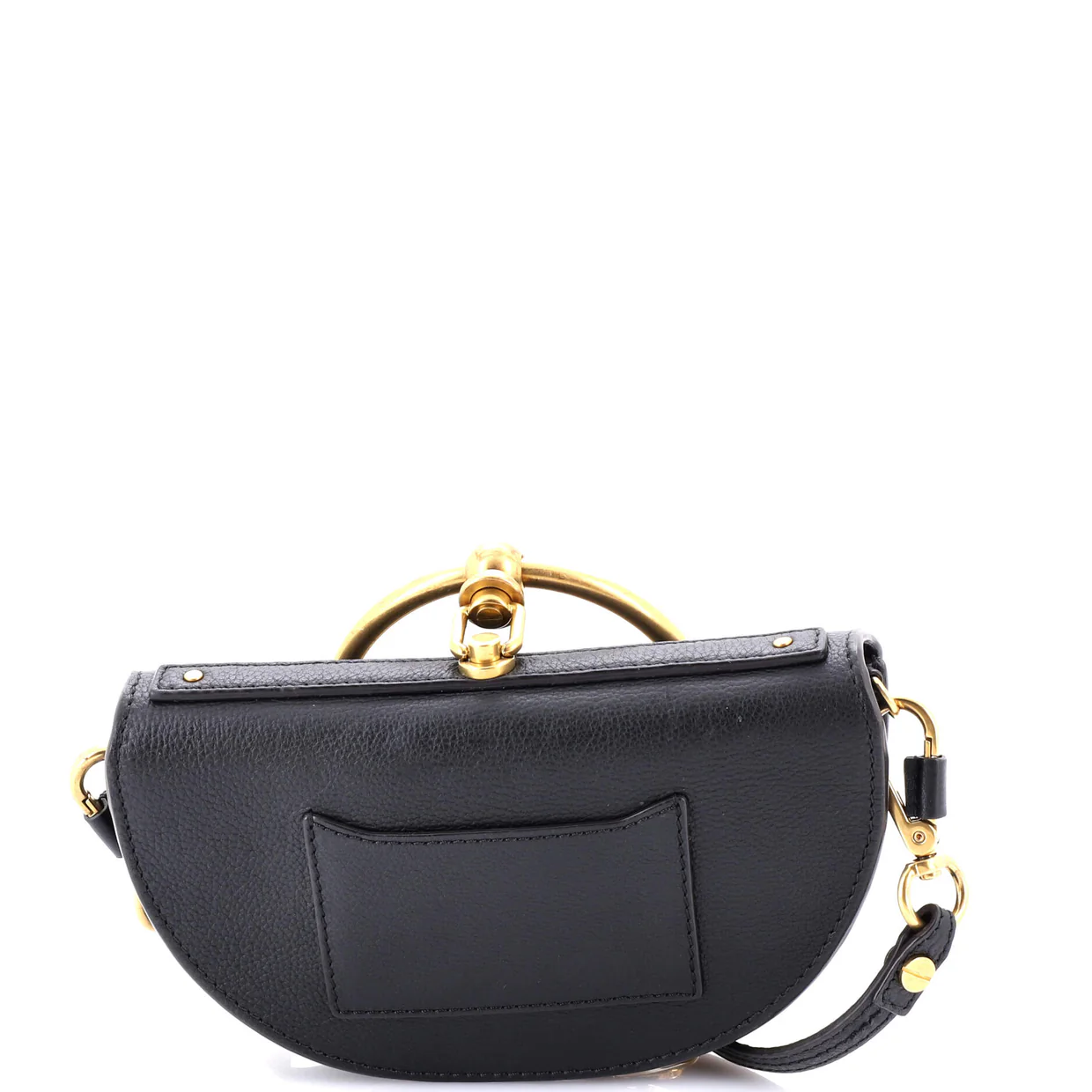 Nile Crossbody Bag Leather Mini - Deep Luxury