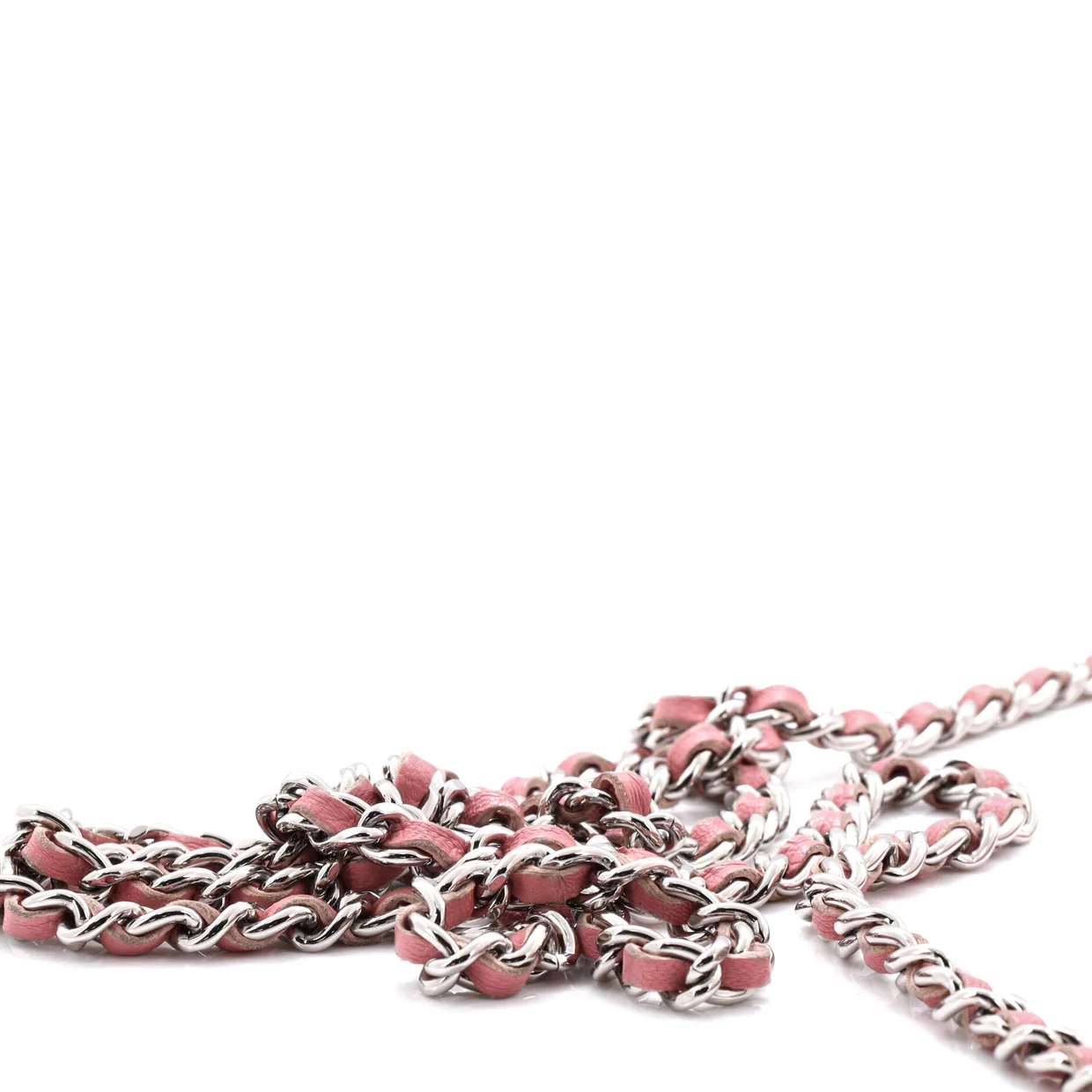 Wallet on Chain Camellia Lambskin - Deep Luxury