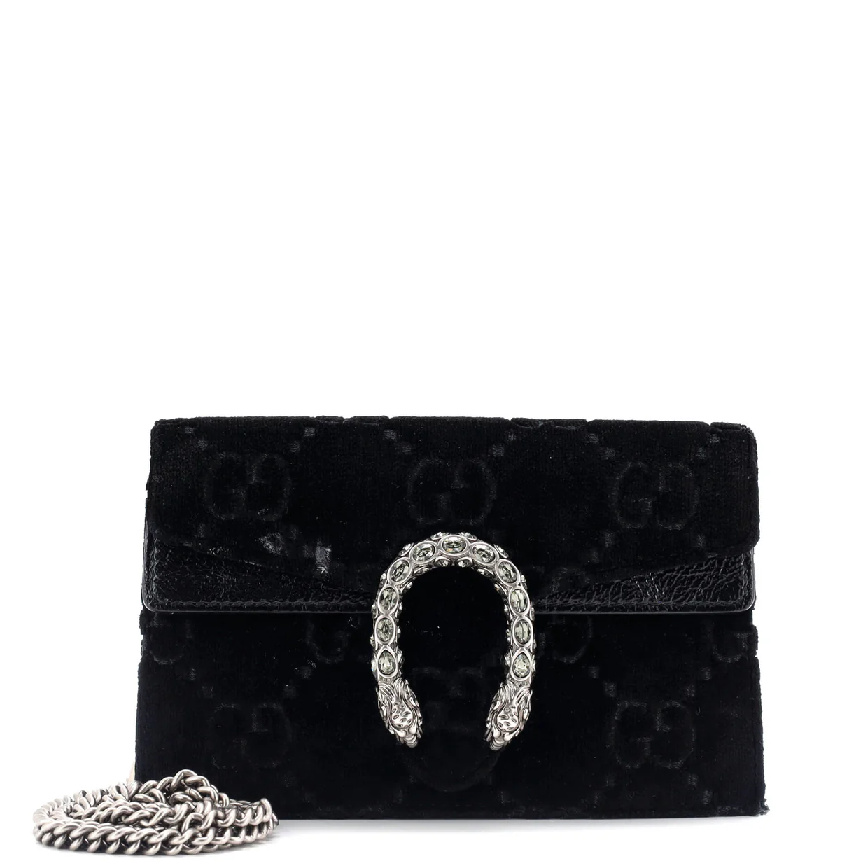 Dionysus Bag GG Velvet Super Mini - Deep Luxury