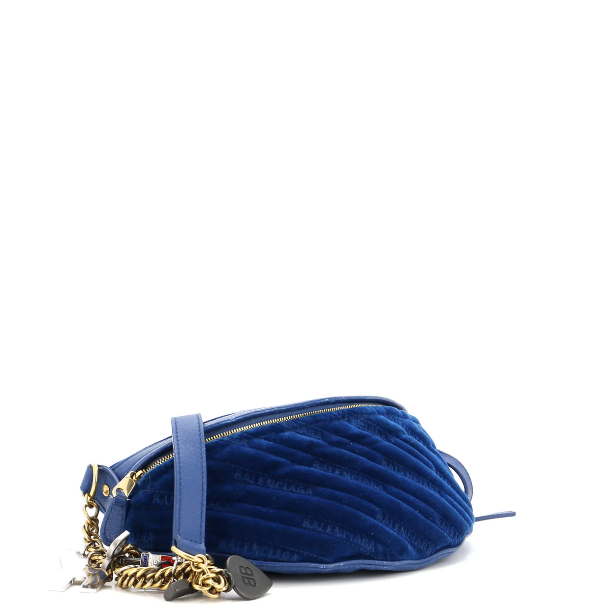 Souvenir Belt Bag Quilted Velvet XS - Deep Luxury