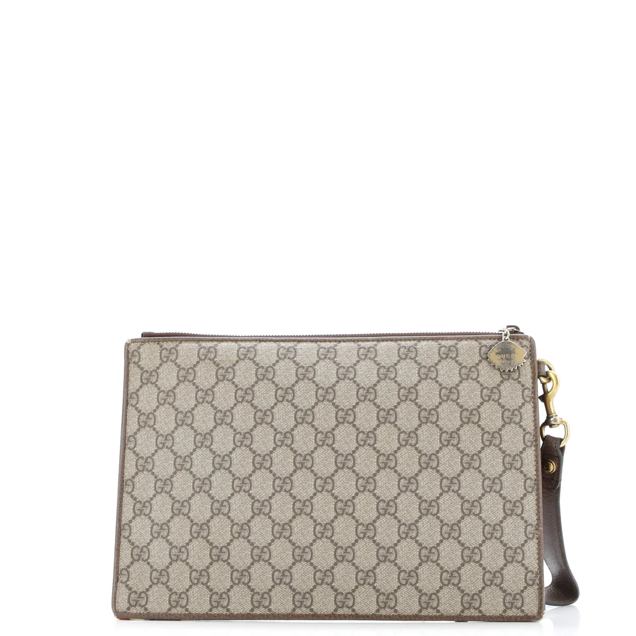 Courrier Pouch GG Coated Canvas with Applique - Deep Luxury