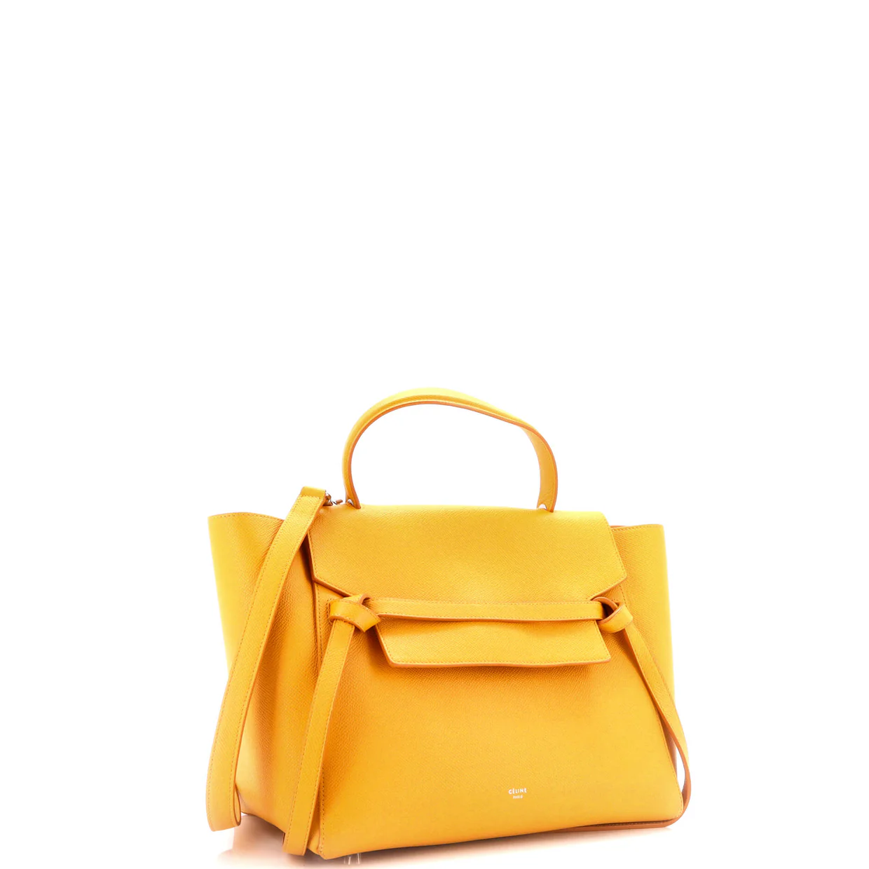Belt Bag Textured Leather Mini - Deep Luxury