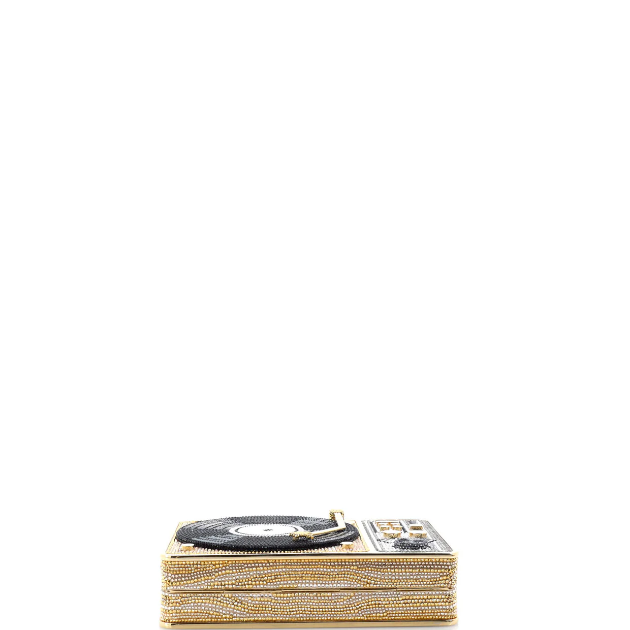 Turntable Minaudiere Crystal - Deep Luxury