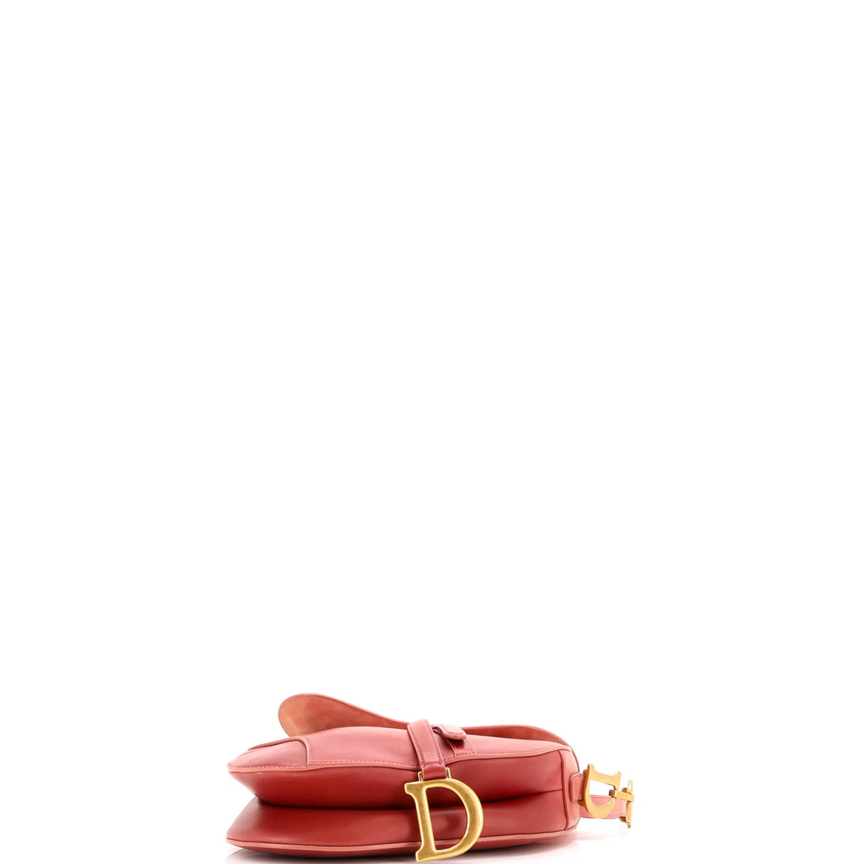 Saddle Handbag Gradient Leather Medium - Deep Luxury
