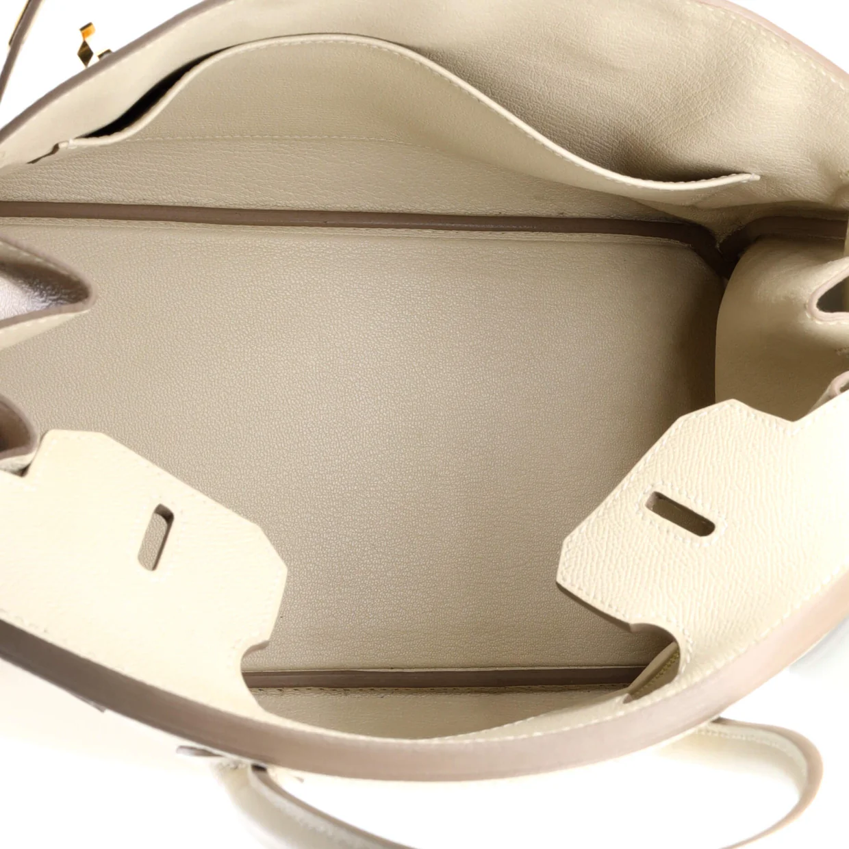 Birkin Handbag Light Epsom with Gold Hardware 30 - Deep Luxury
