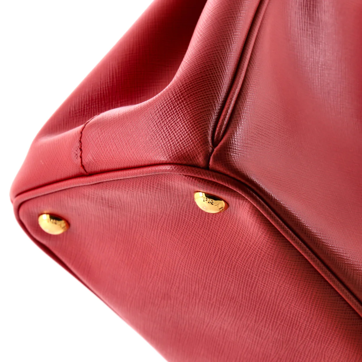Double Zip Lux Tote Saffiano Leather Medium - Deep Luxury