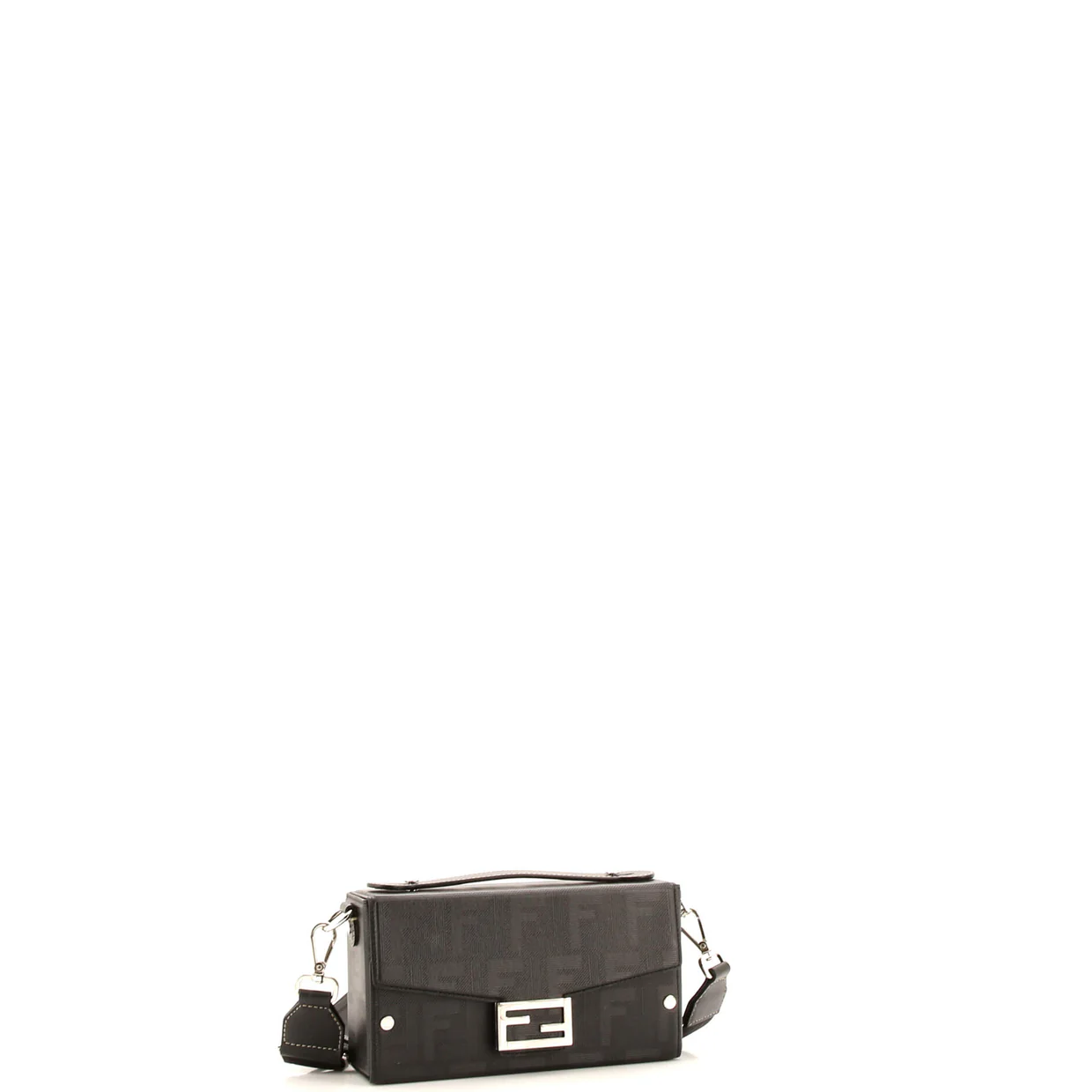 Baguette Soft Trunk Bag Zucca Leather - Deep Luxury