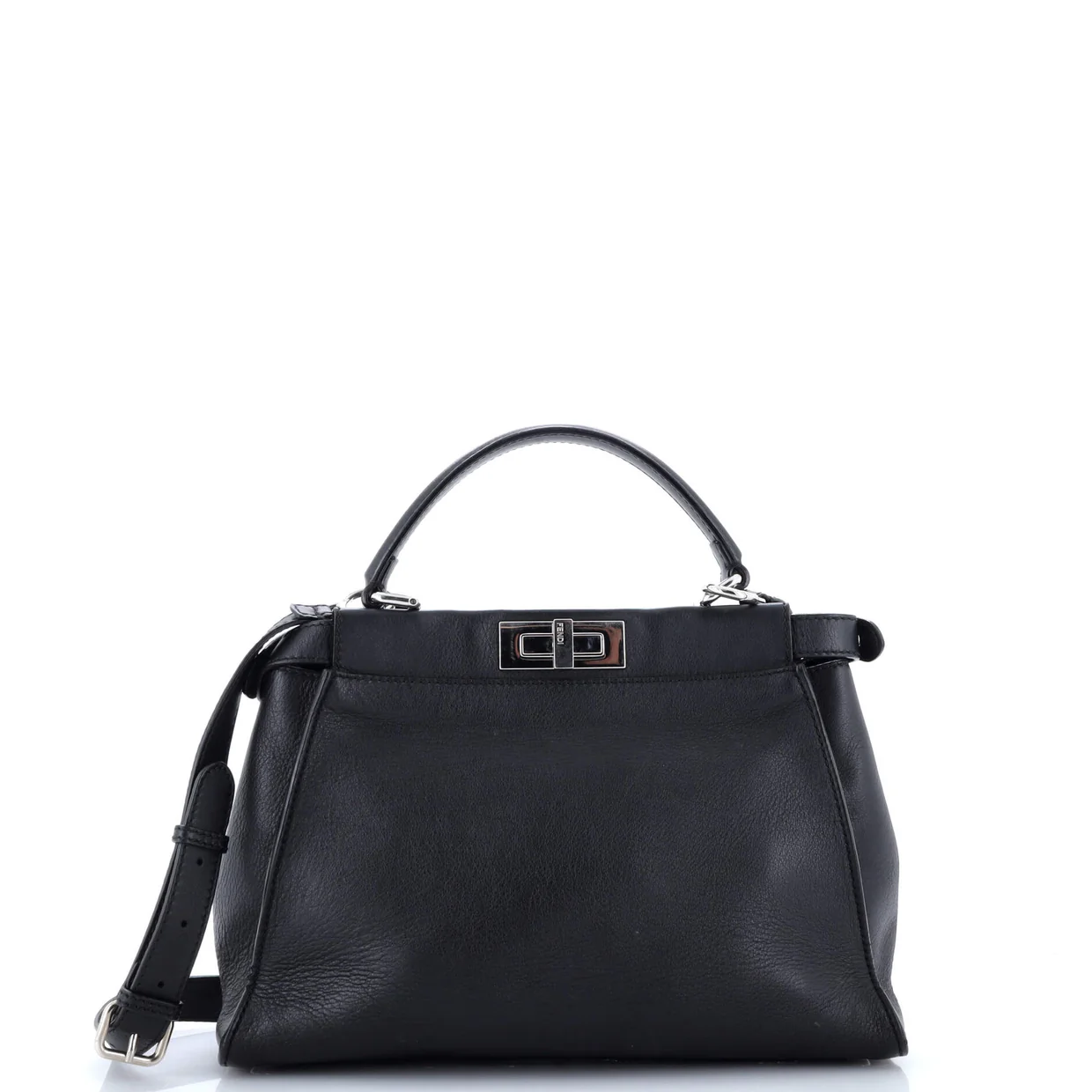 Monster Peekaboo Bag Calfskin and Python Regular - Deep Luxury