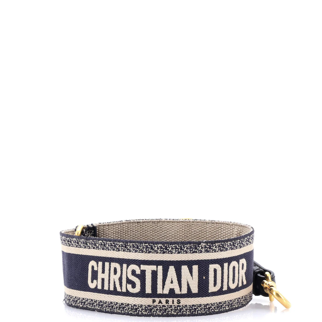 Logo Shoulder Strap Embroidered Canvas - Deep Luxury