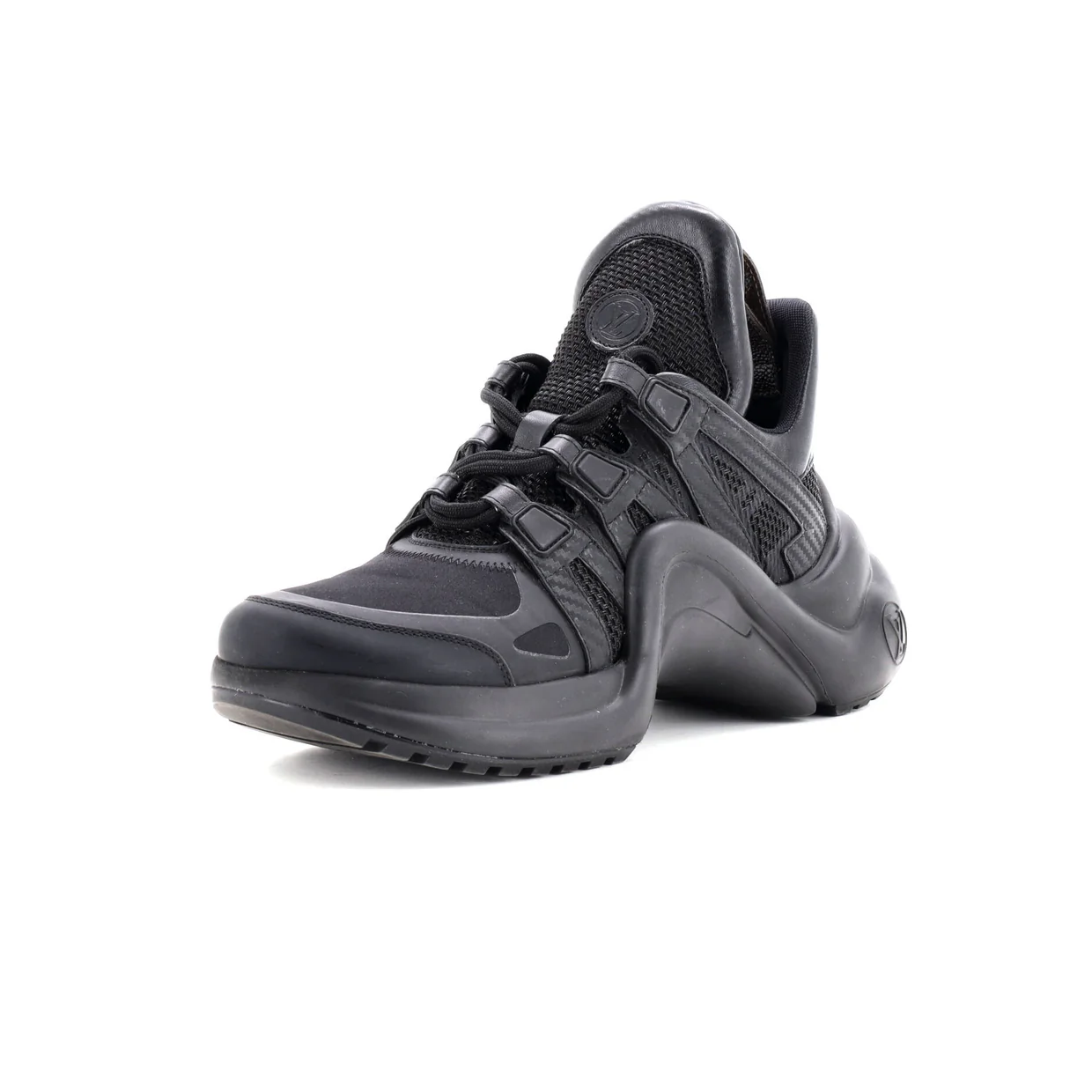 Women's LV Archlight Sneakers Monogram Technical Nylon with Leather - Deep Luxury