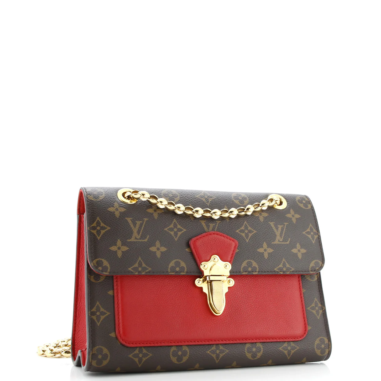 Victoire Handbag Monogram Canvas and Leather - Deep Luxury