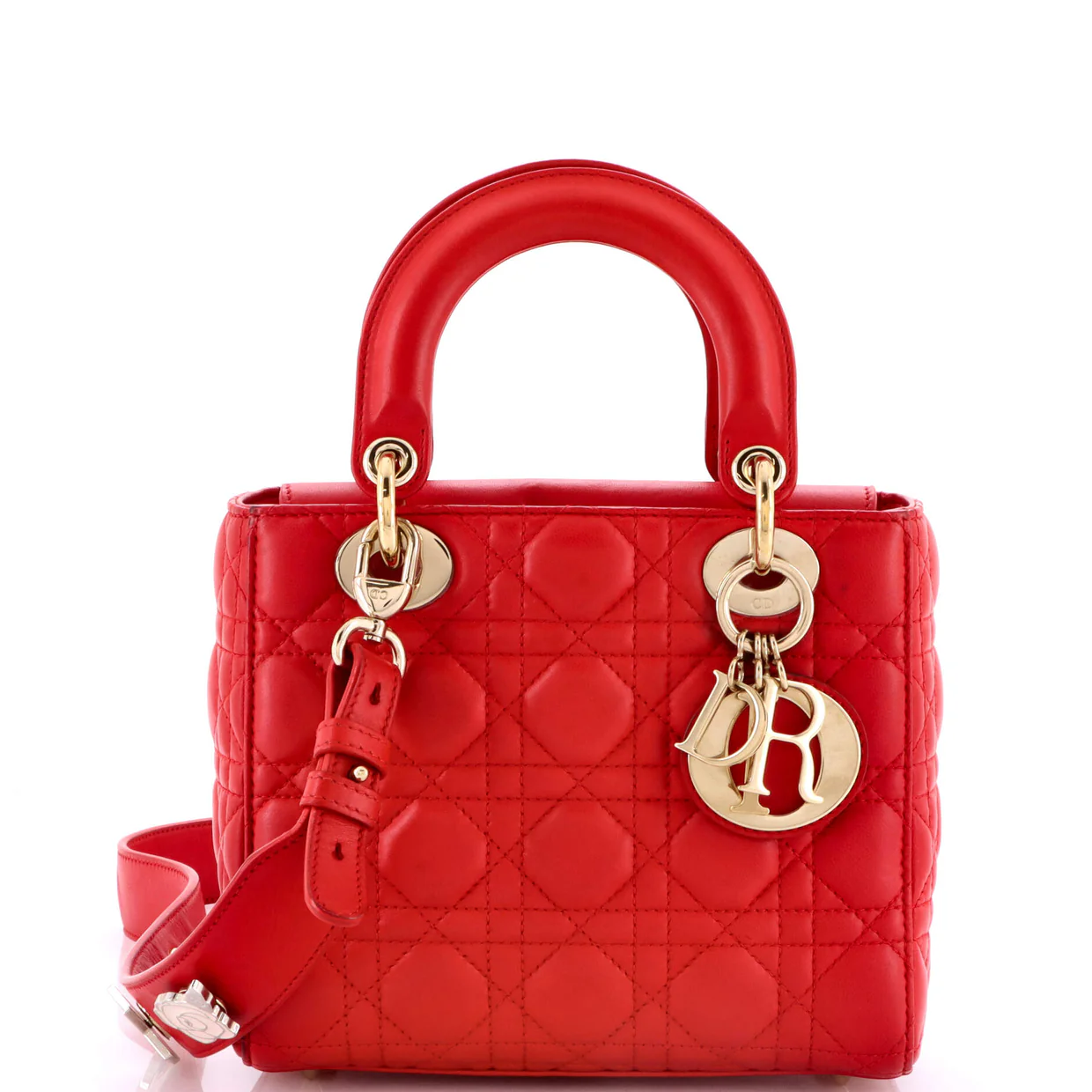 My Lady Dior Bag Cannage Quilt Lambskin - Deep Luxury