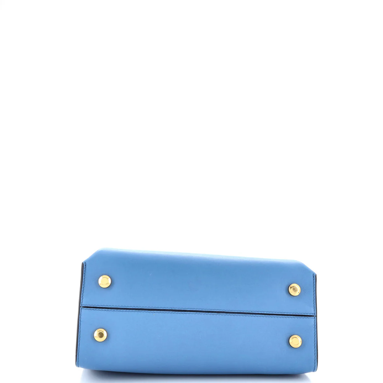 Trifolio Top Handle Bag Leather Small - Deep Luxury