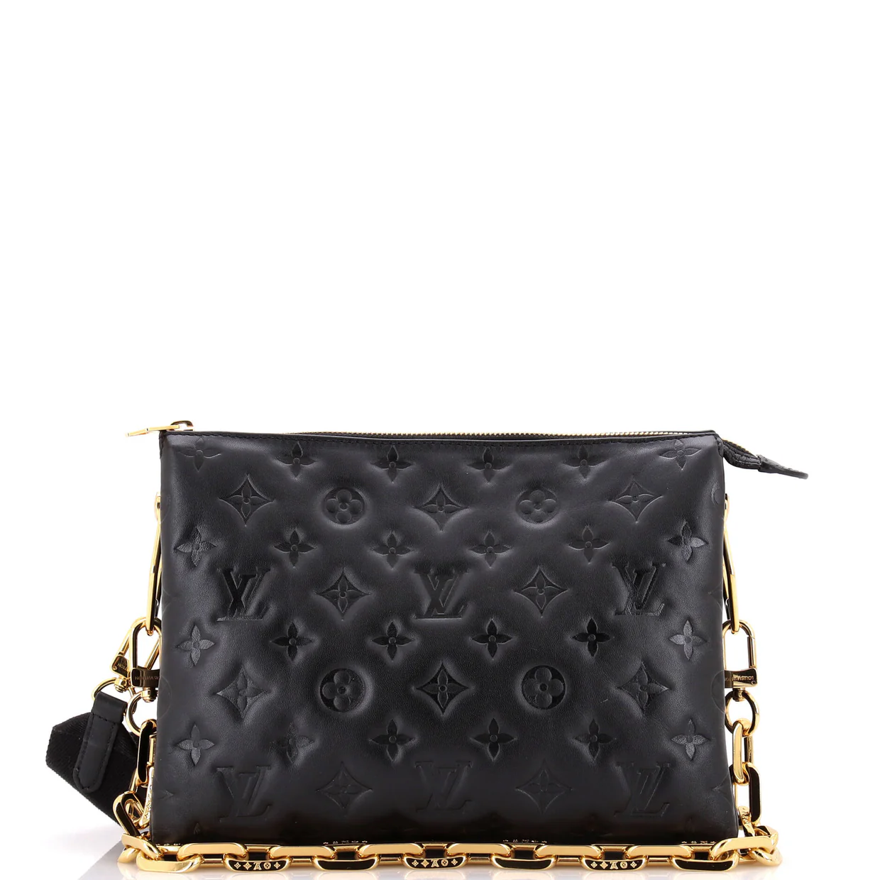 Coussin Bag Monogram Embossed Lambskin PM - Deep Luxury