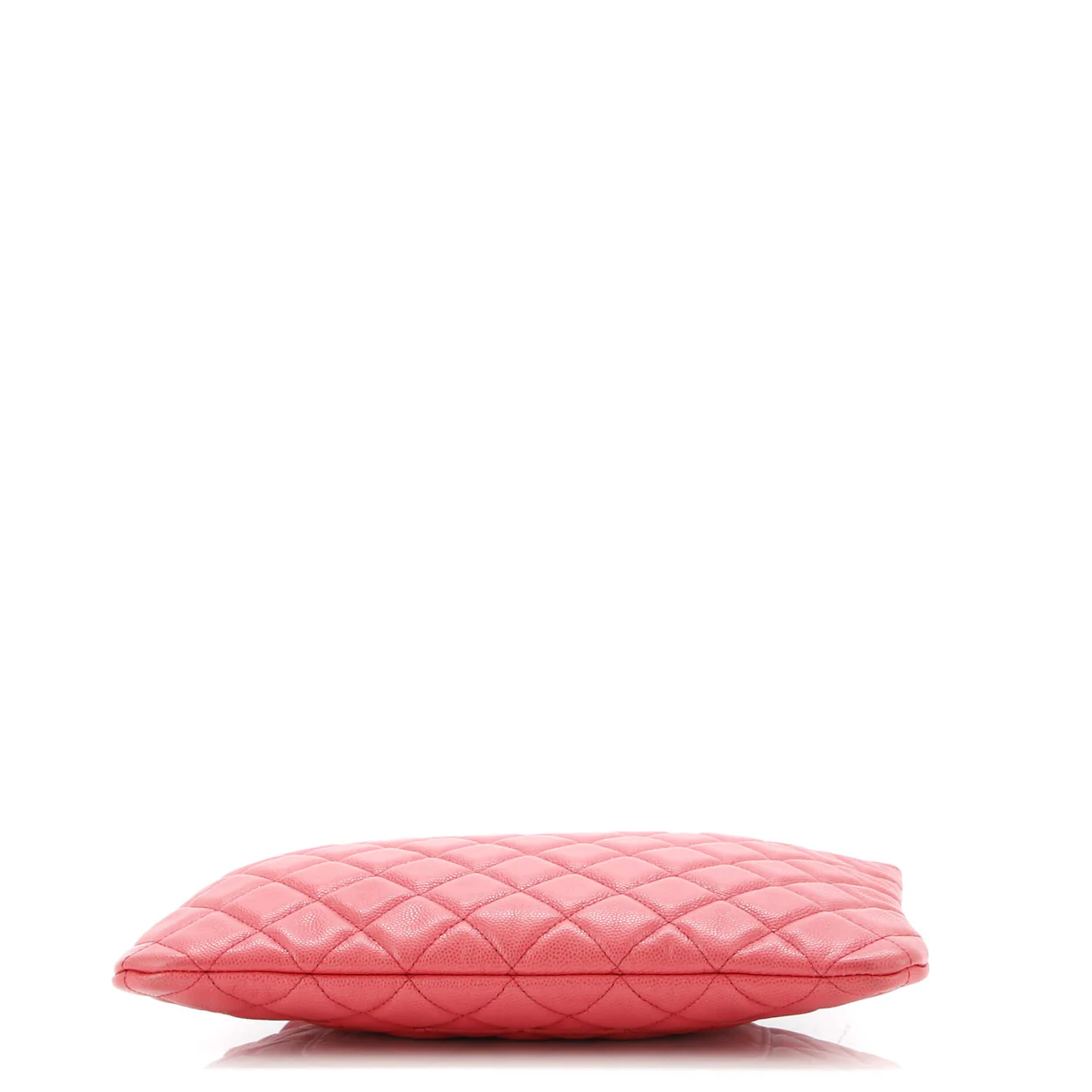 O Case Clutch Quilted Caviar Medium - Deep Luxury