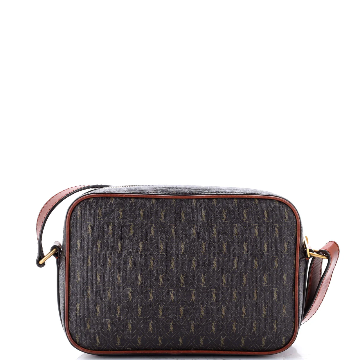 Le Monogramme Camera Bag Monogram All Over Coated Canvas and Leather Small - Deep Luxury